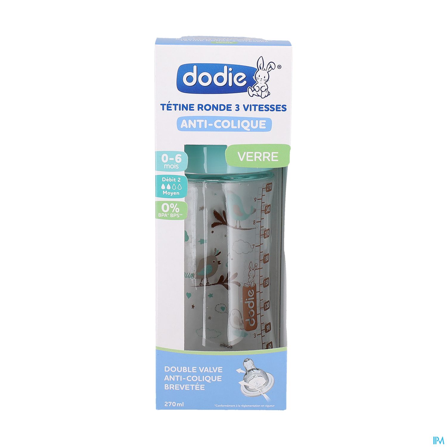 DOD BIB INIT+VER270ML VER OIS 0-6M