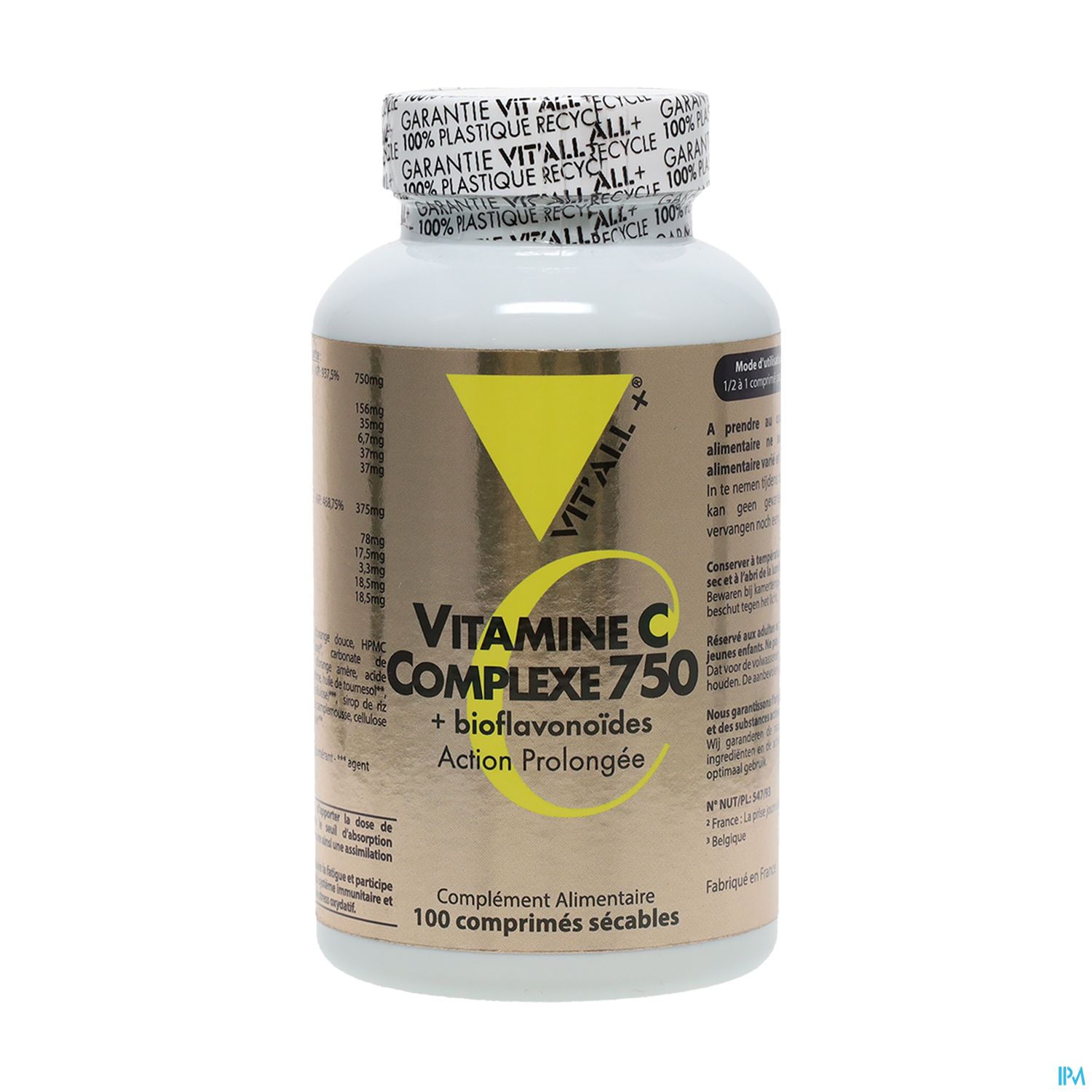 VIT ALL+ VIT C CPLX750 CPR SEC 100