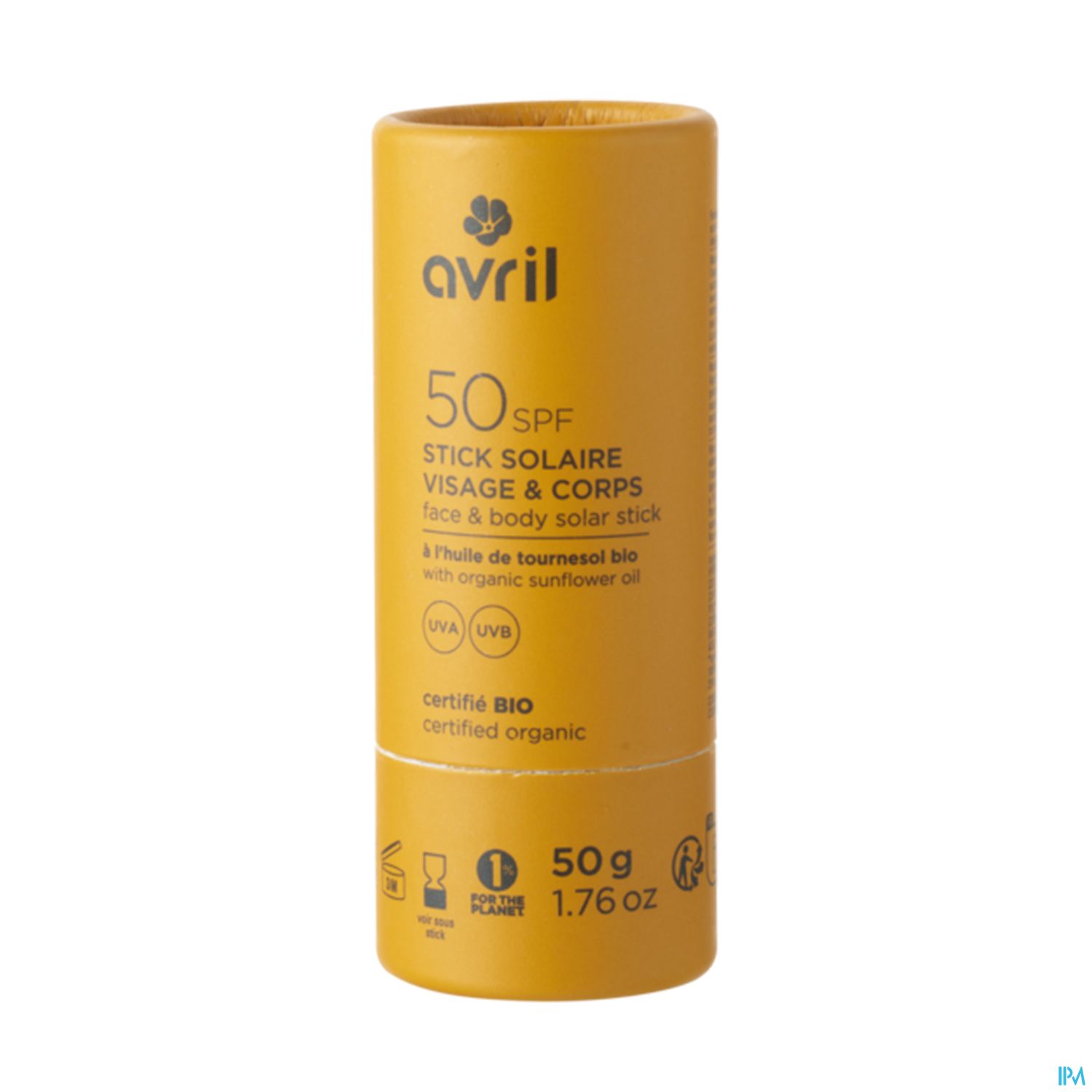 AVRIL SOLAIRE SPF50 STICK 50G