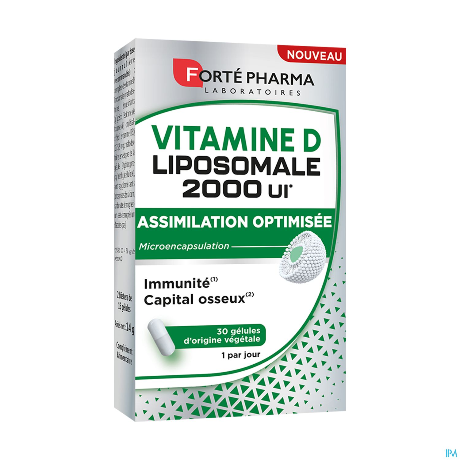 FORTE VITAMINE D LIPOSOM GELUL 30