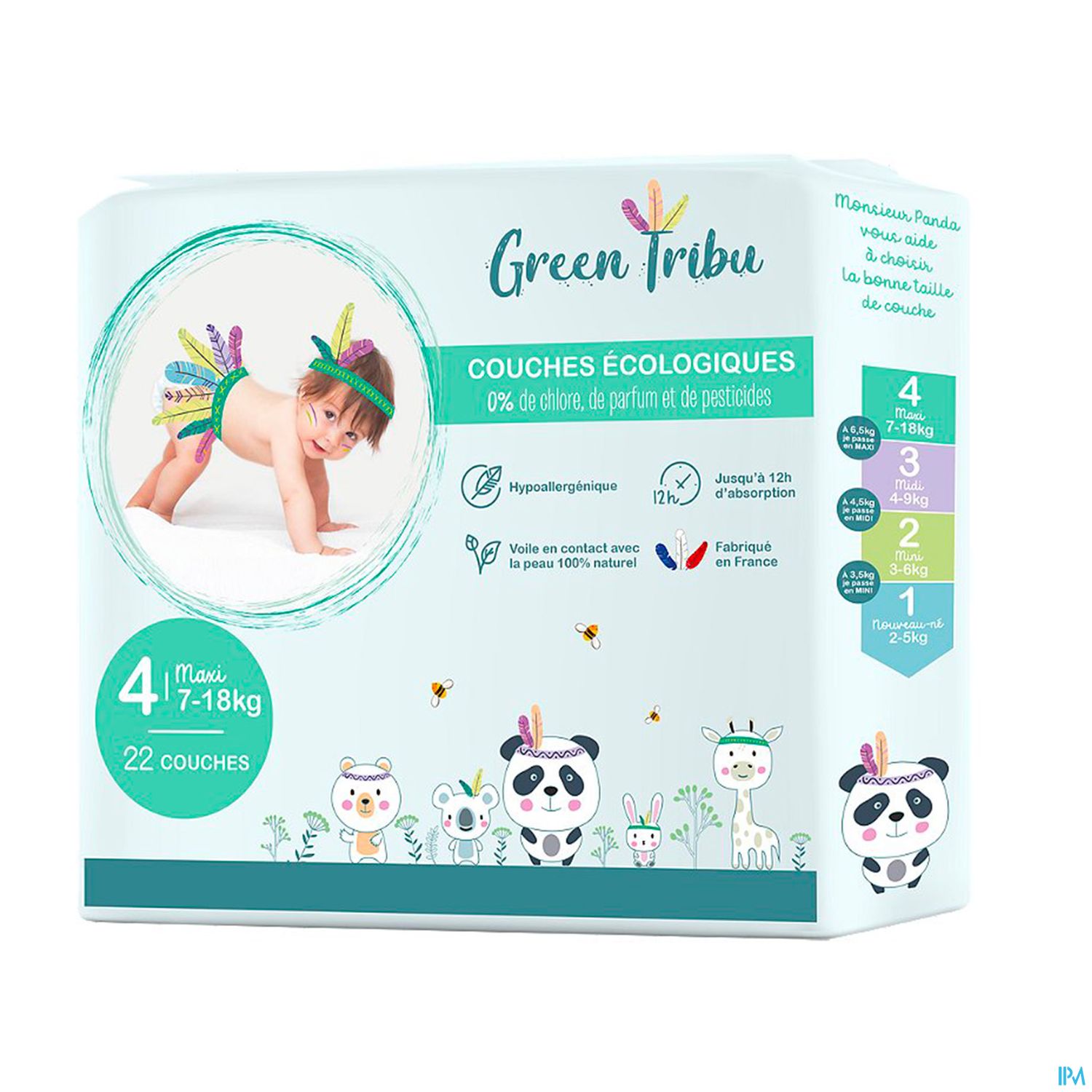 Green Tribu Couches Bebe Maxi T4 7/18kg 22