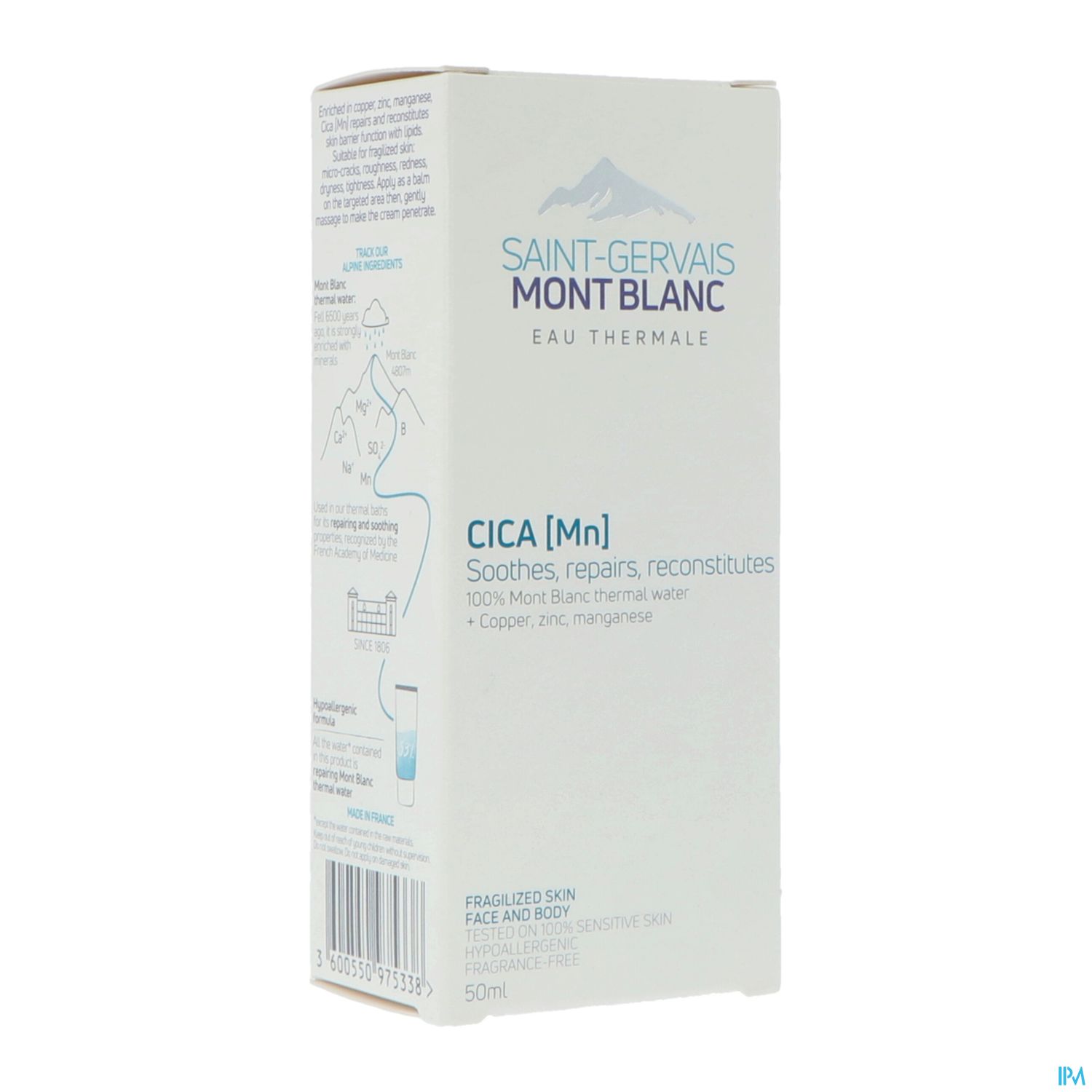 Saint Gervais Mont Blanc Cica Mn Creme Apaisante 50ml