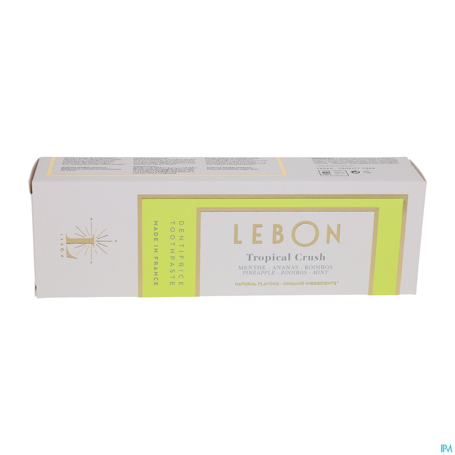 LEBON DENTIF MENTHE/ANANAS 75ML