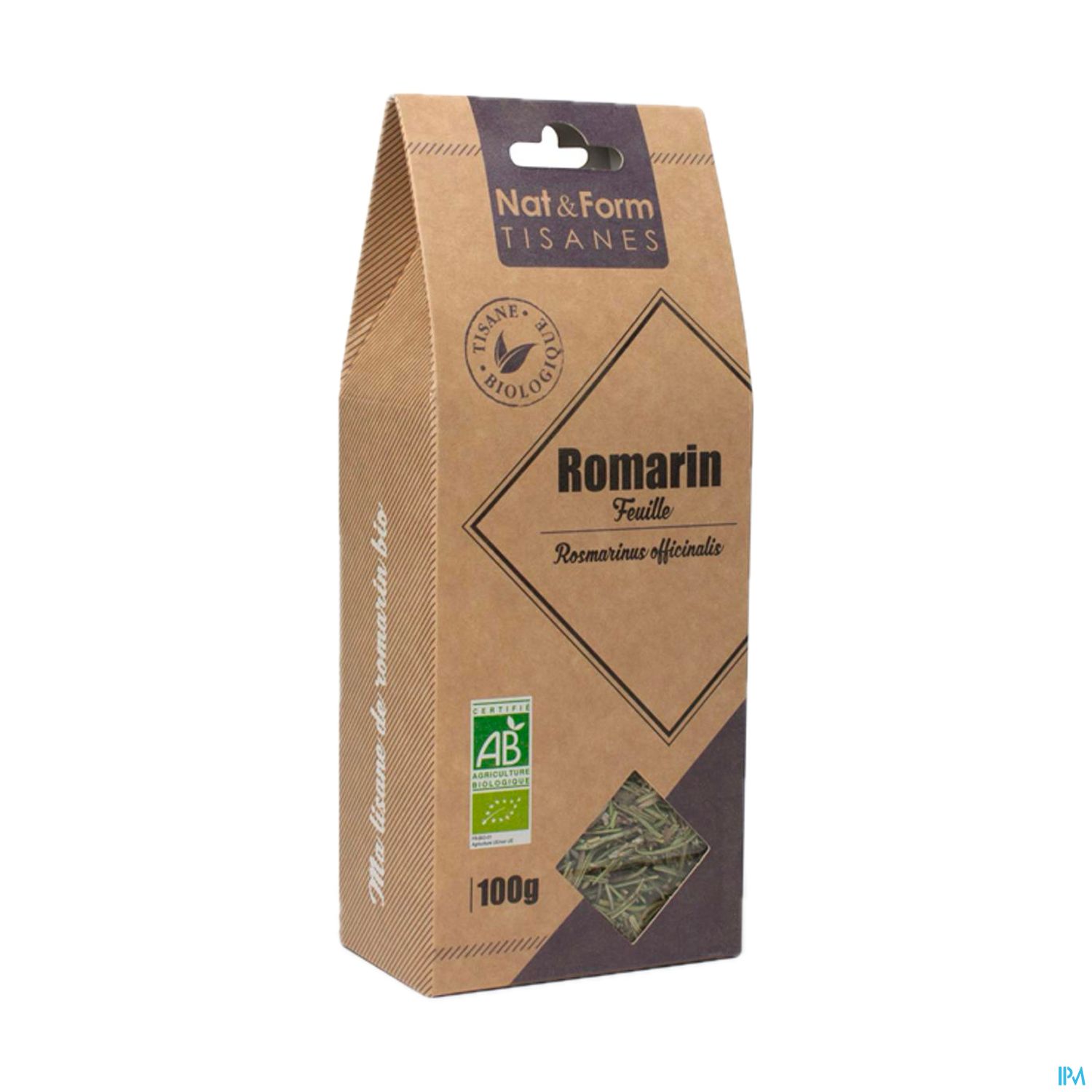 NAT&FORM TIS ROMARIN BIO 100G