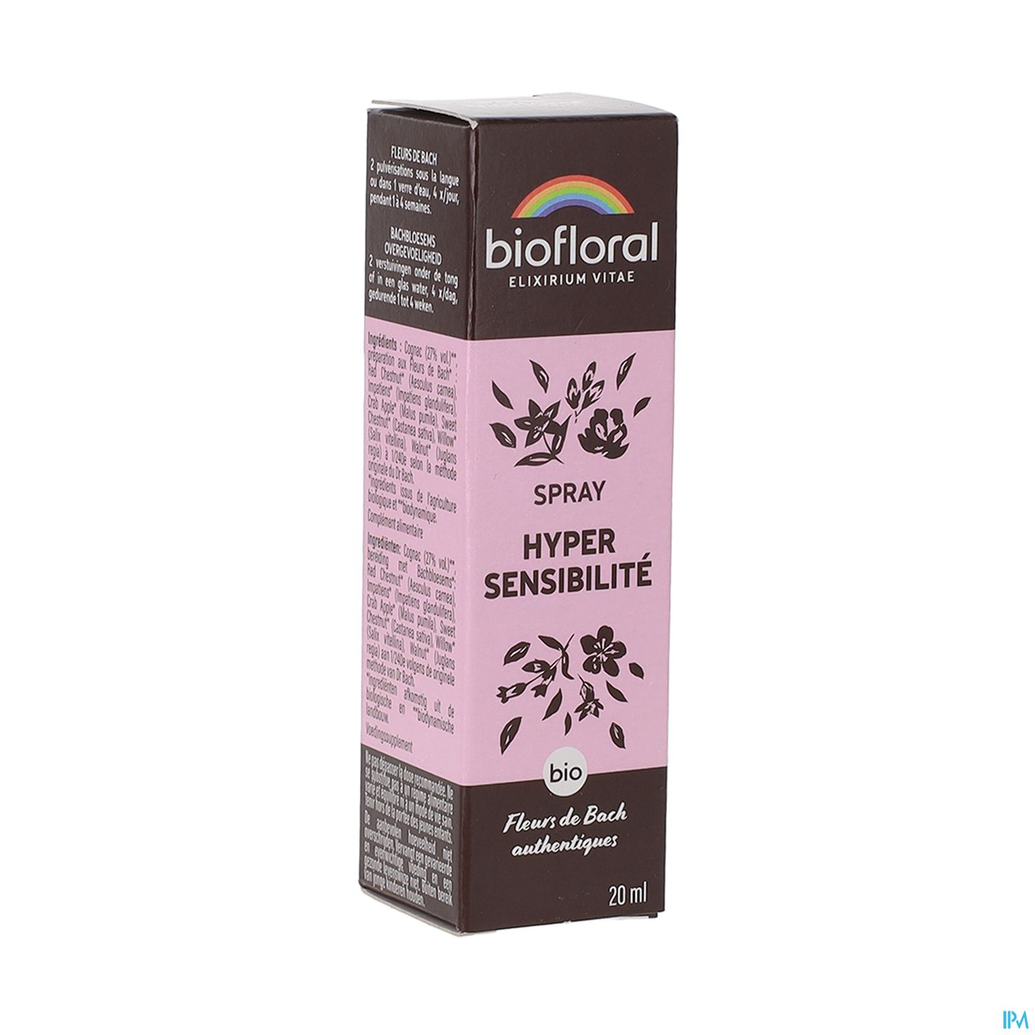 Biofloral Hypersensibilite Spray Bio Demeter 20ml