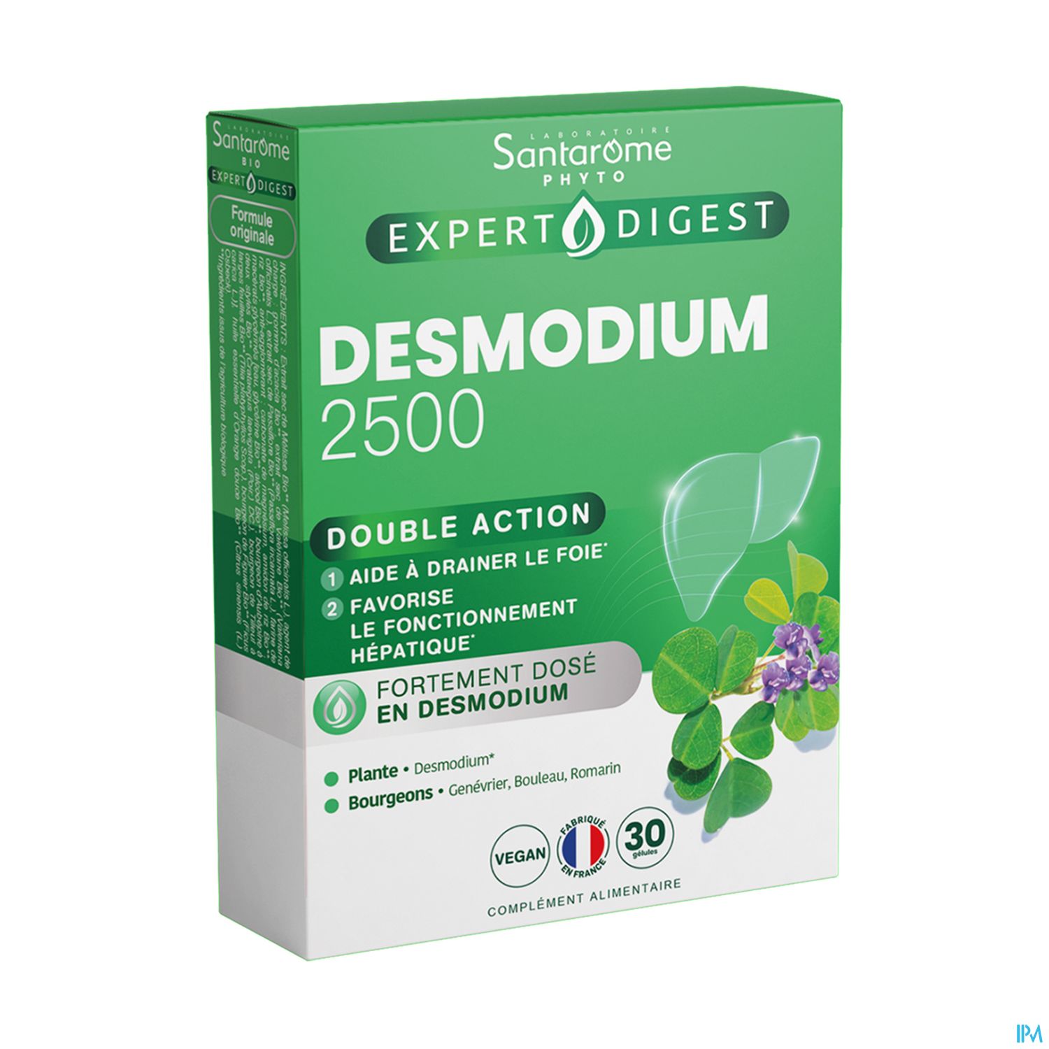Santarome Bio Desmodium 2500 Gelule 30