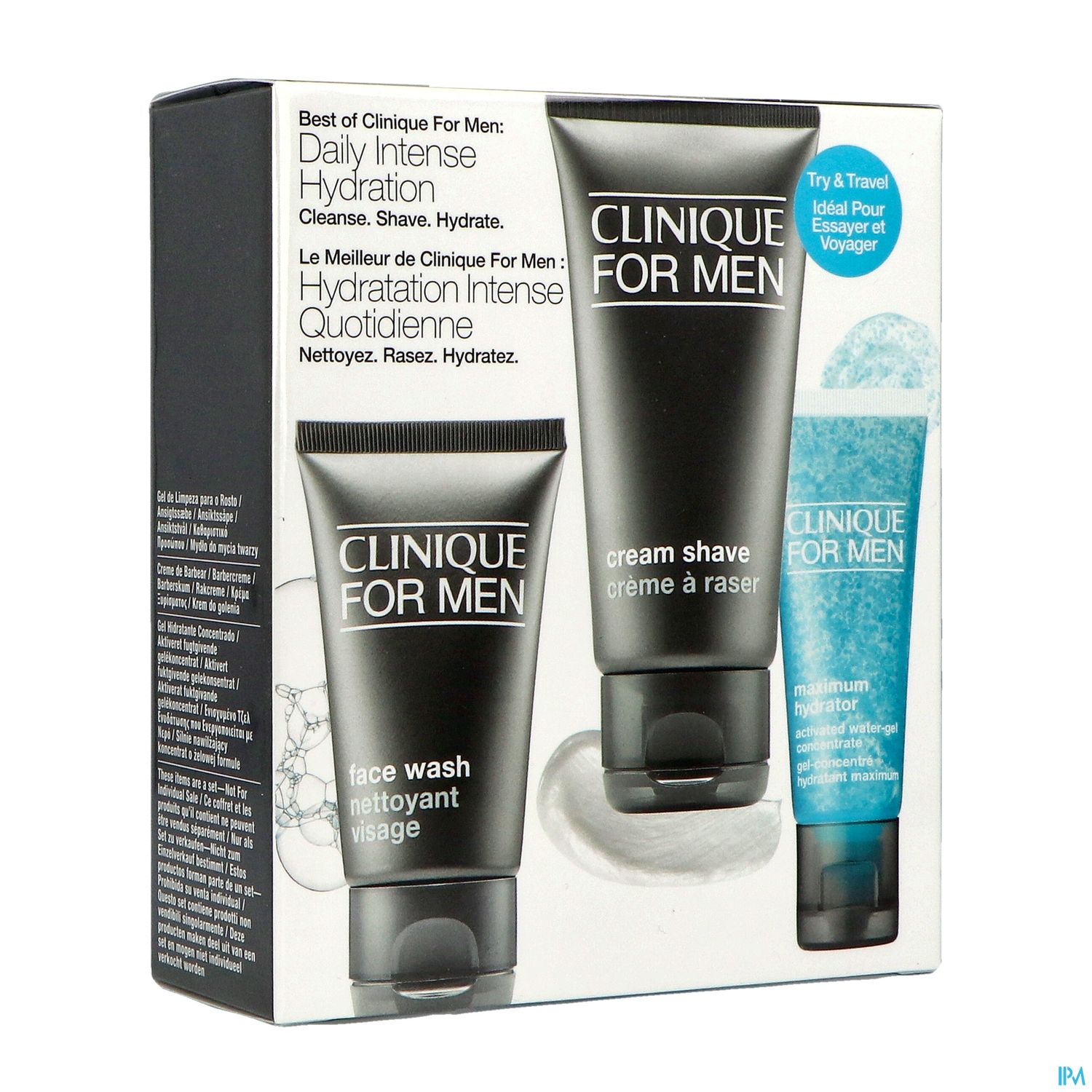 Clinique For Men Coffret Hydra Intense 3produits