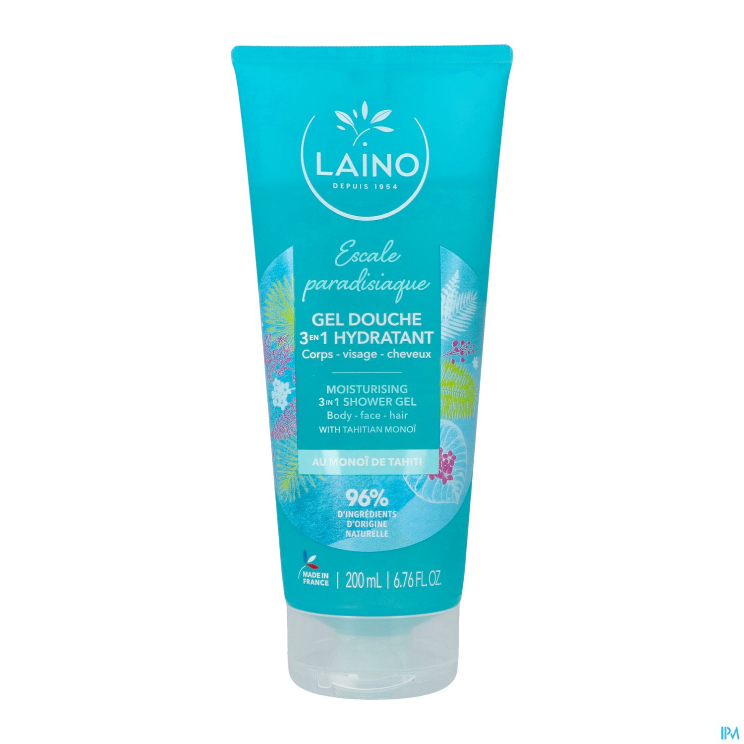 LAINO GEL DOUCHE 3EN1 MONOI 200ML