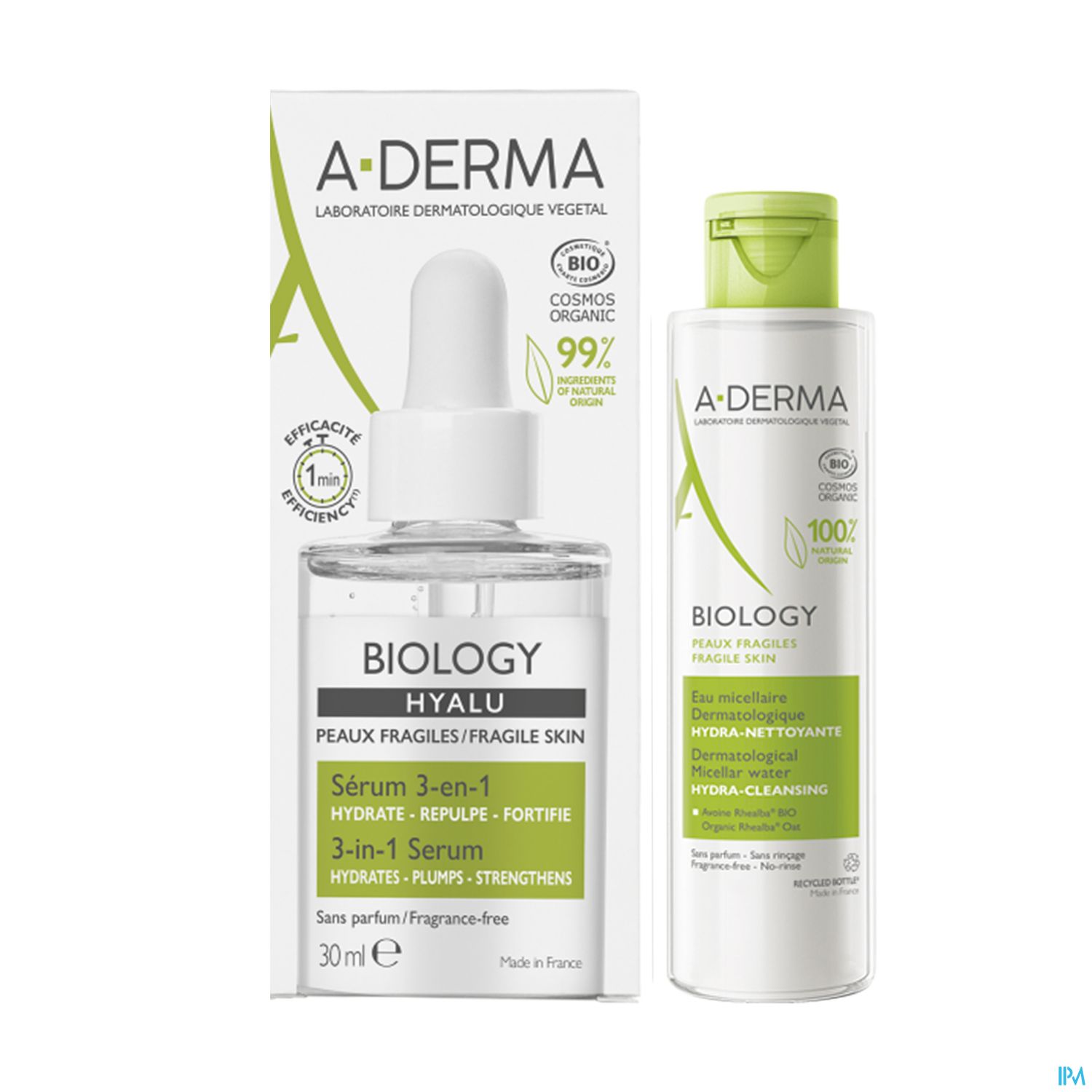 A-DERMA HYALU SERUM 3EN1 30ML+EAU