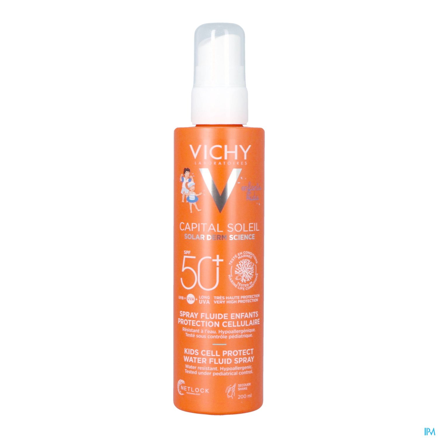 Vichy Ideal Soleil Enfant Spray Spf50+ 200ml
