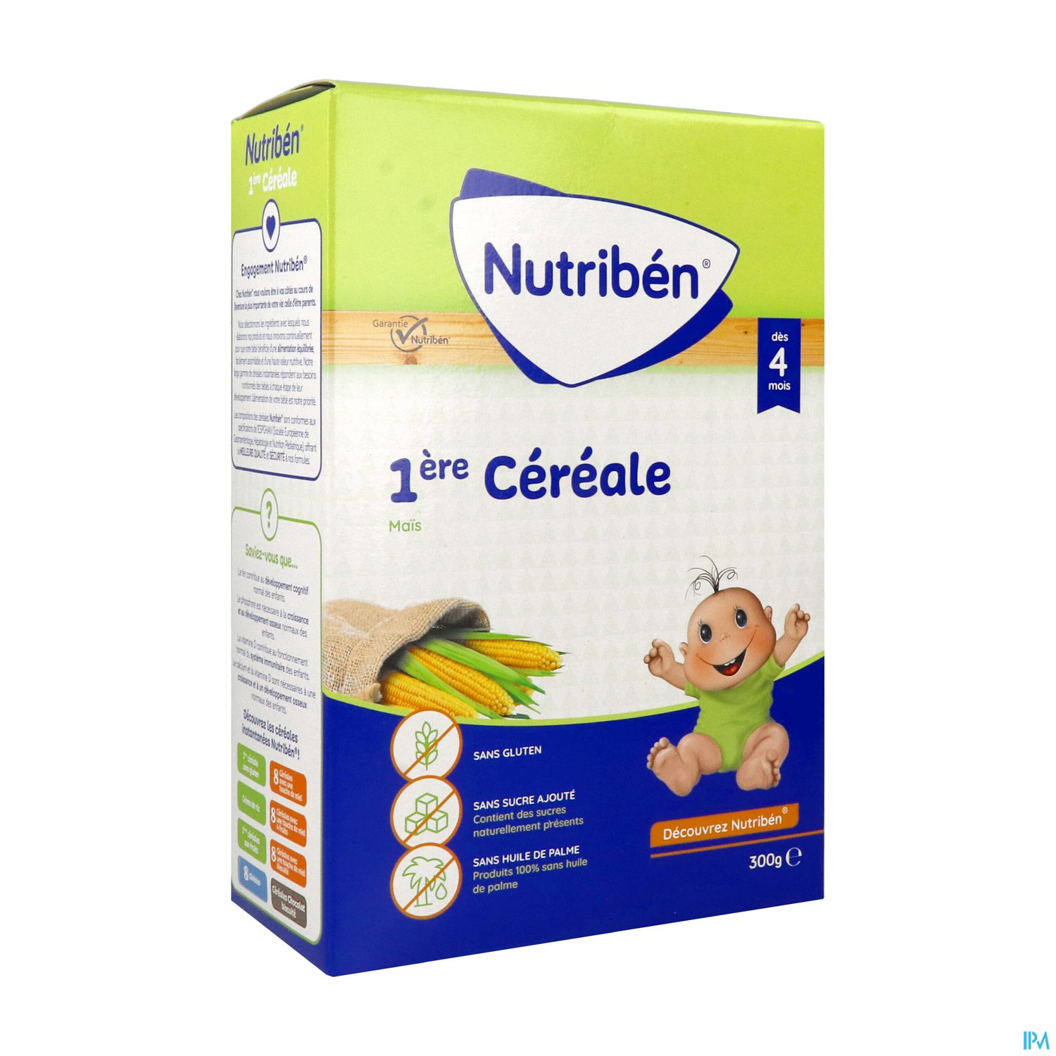 NUTRIBEN 1ERE CER S/GLUTEN 300G