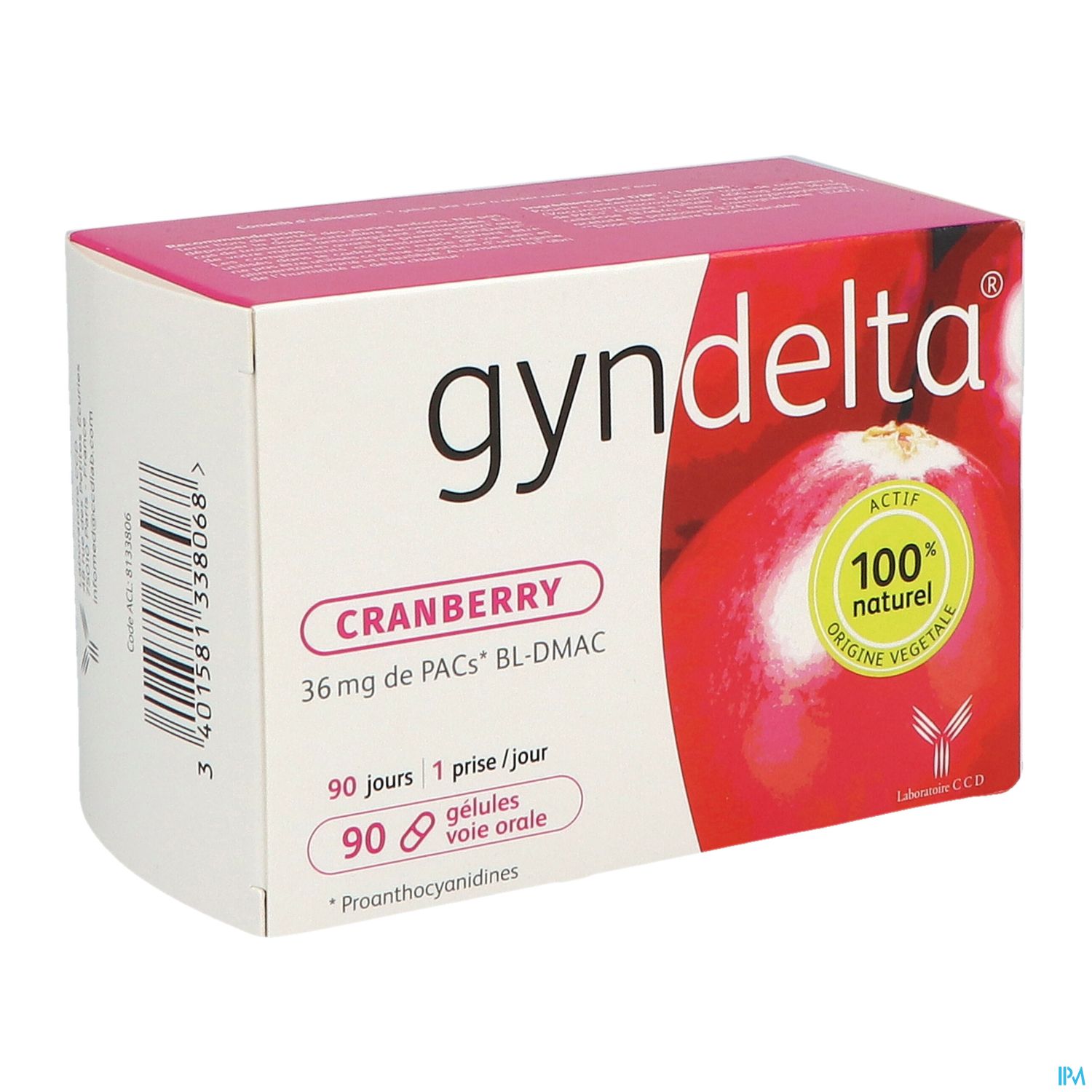 Gyndelta 36mg 3 Mois Gelule 90