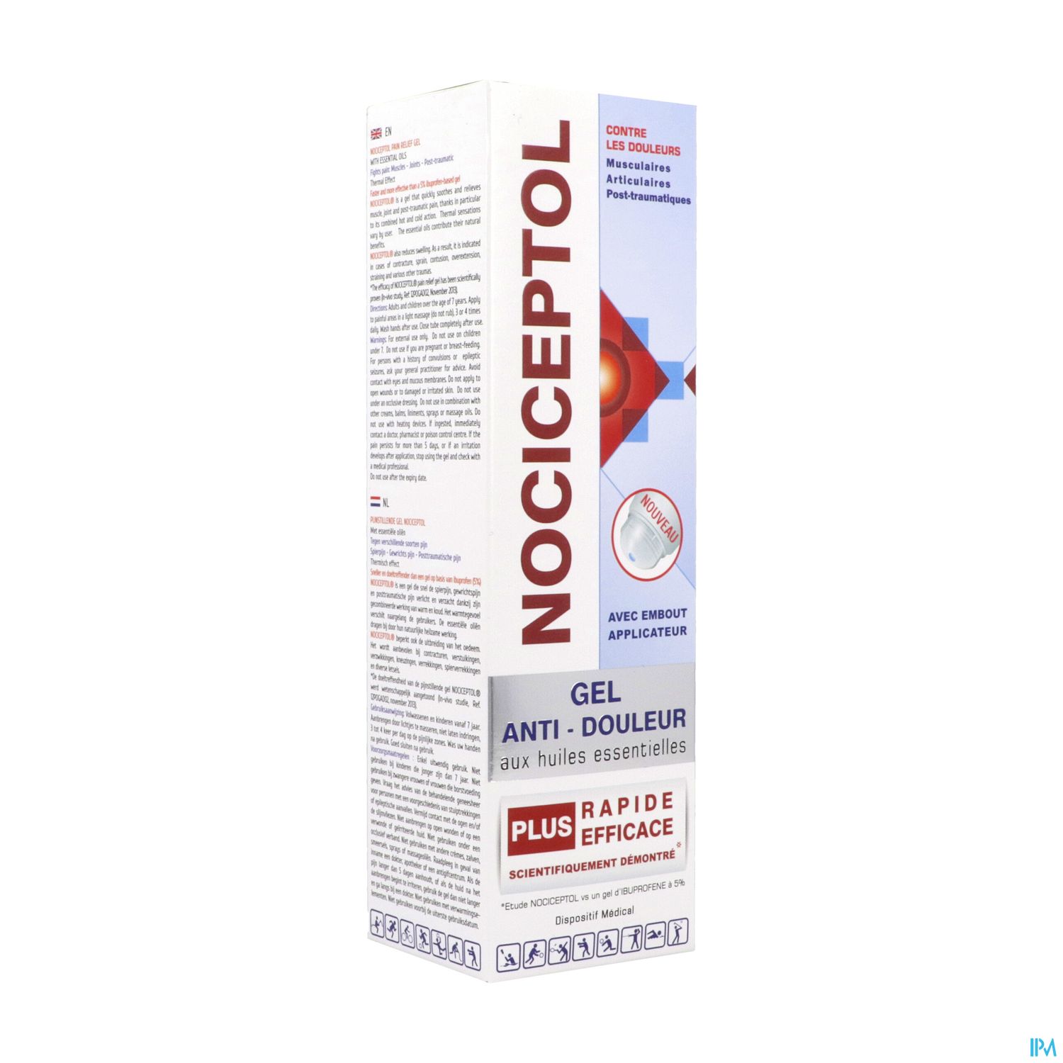 NOCICEPTOL GEL A/DOULEUR 120ML