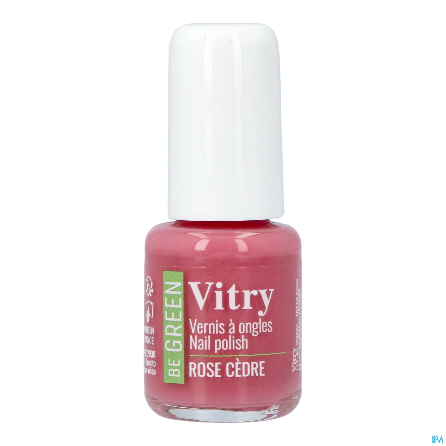 Vitry Be Green Vernis Ongles Rose Cedre 6ml