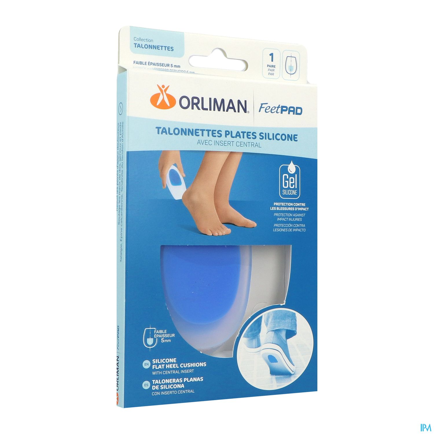 TALONNETTE FEETPAD PLATE T1