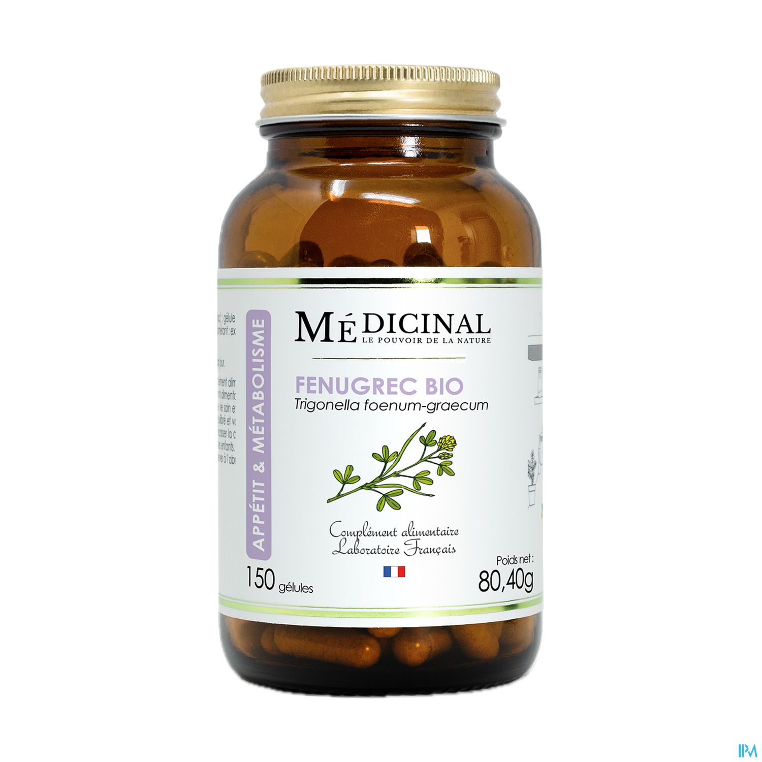 Medicinal Fenugrec Bio Gelule 150