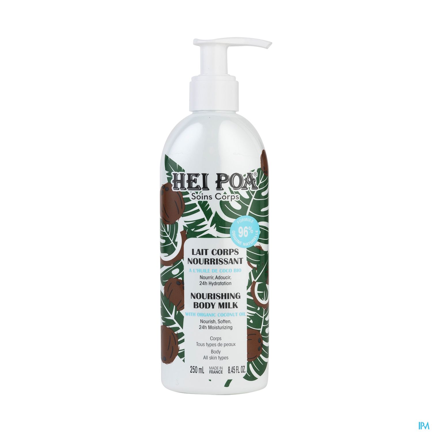 HEIPOA LAIT CORPS HYDRA COCO250ML