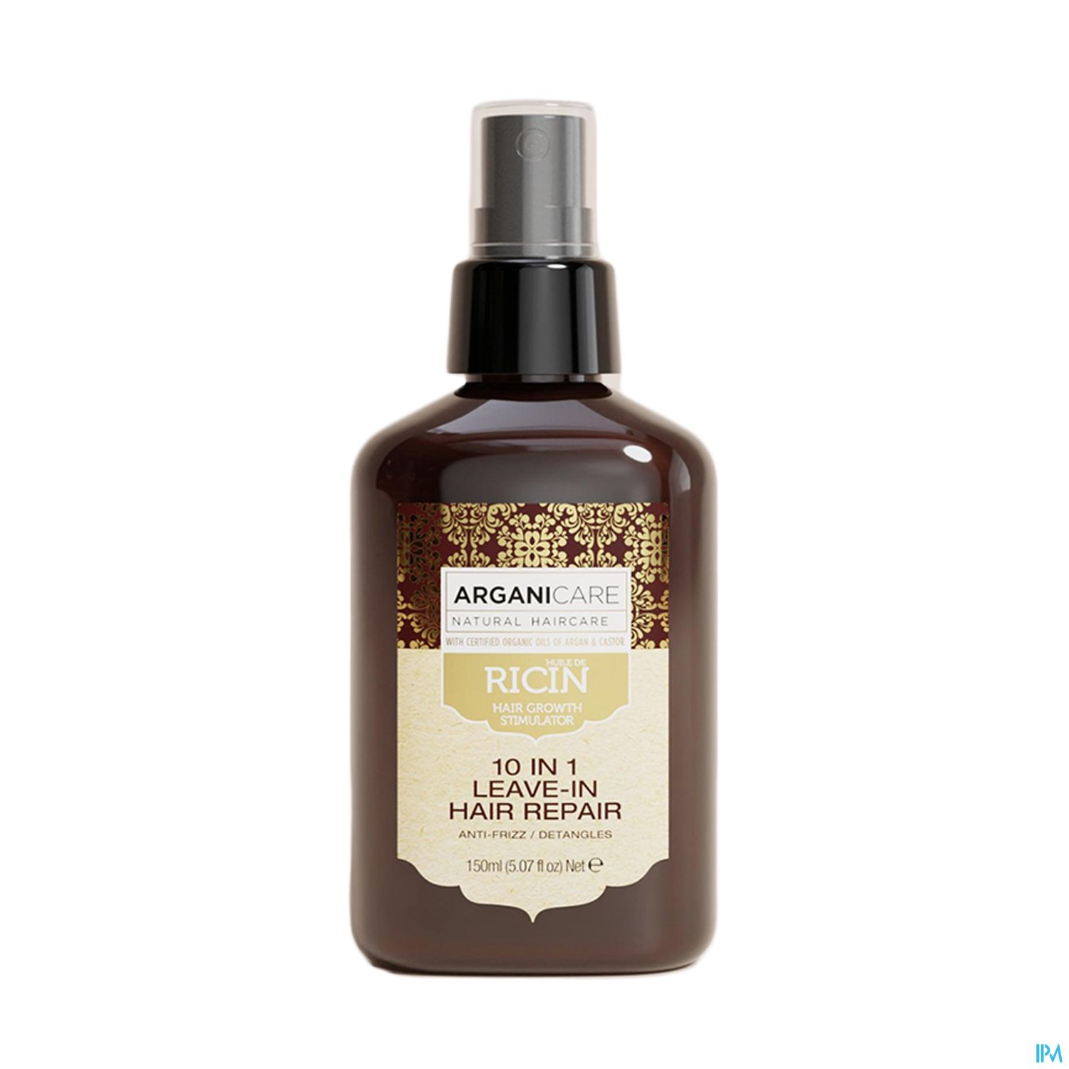 Arganicare Spray Reparateur 10en1 Sans Rincage 150ml