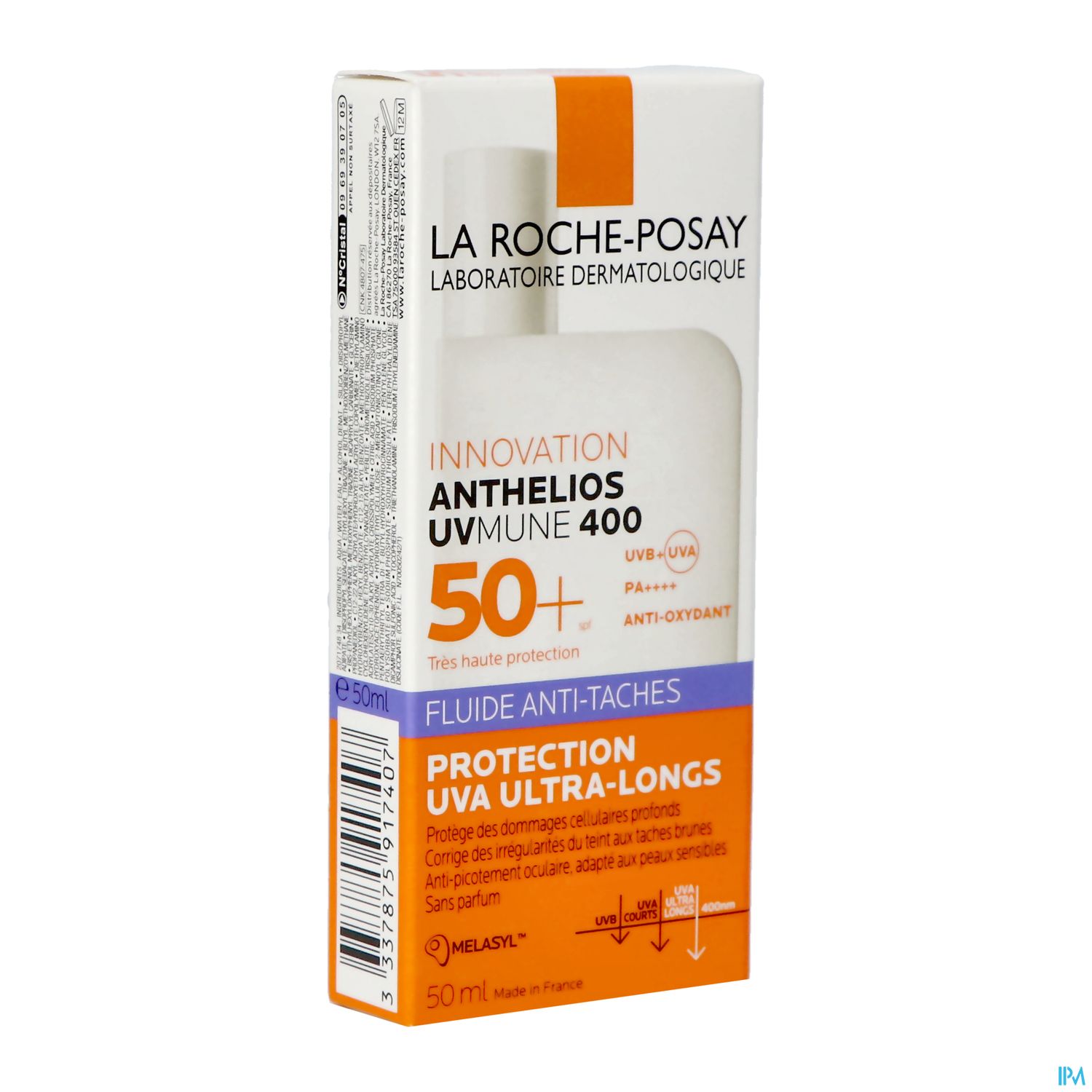ANTHELIOS UVMUNE 50+ TACHE 50ML