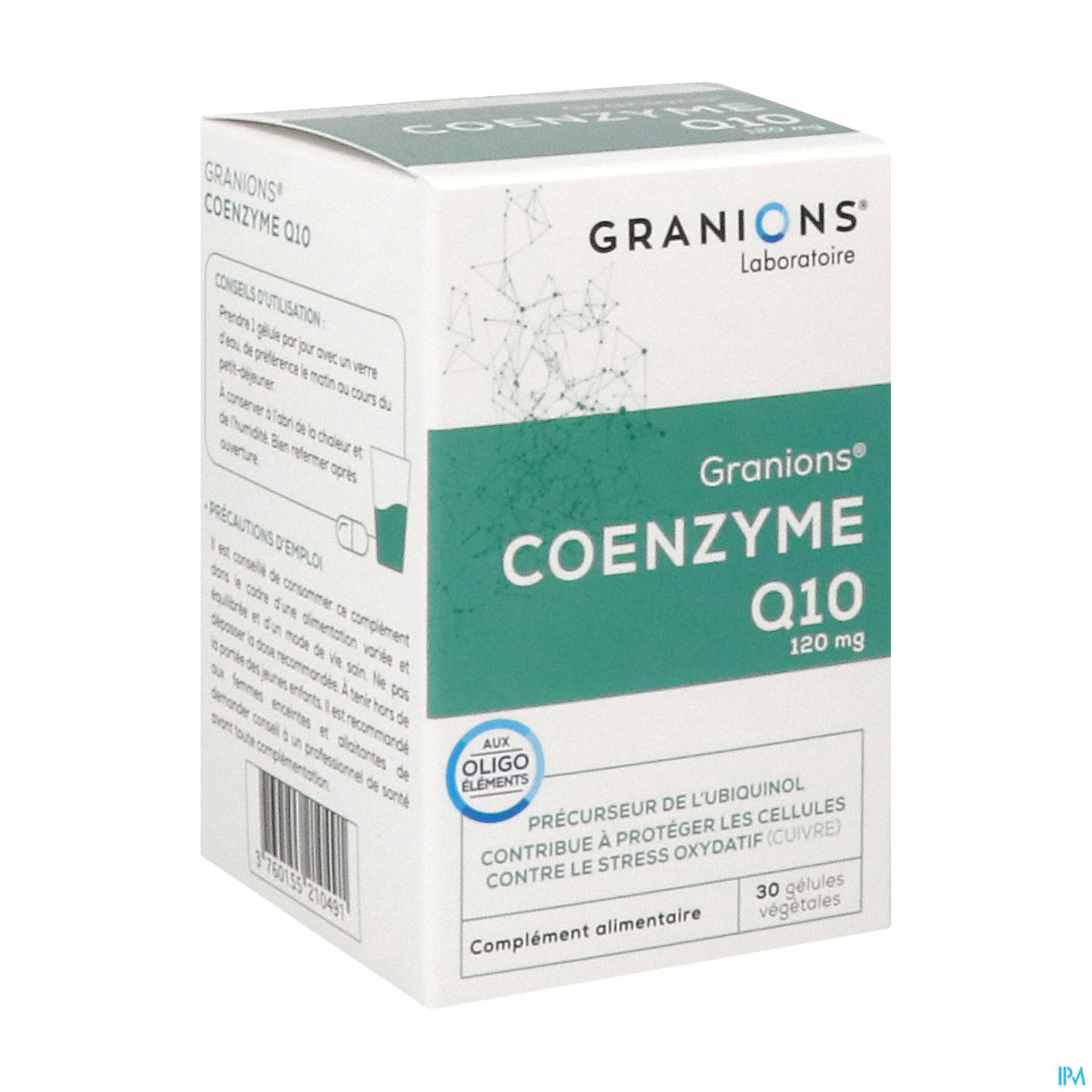 GRANIONS CO ENZYME Q10 GELUL 30