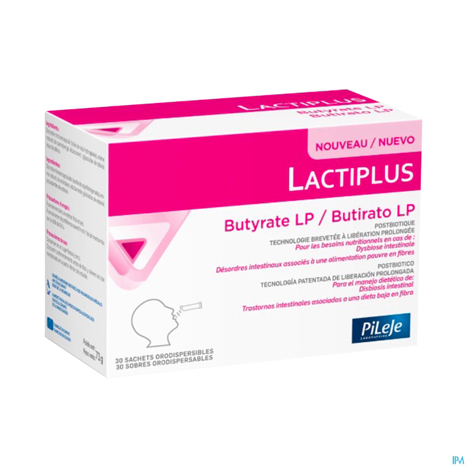 Pileje Lactiplus Butyrate Lp Sachet Orodispersible 20