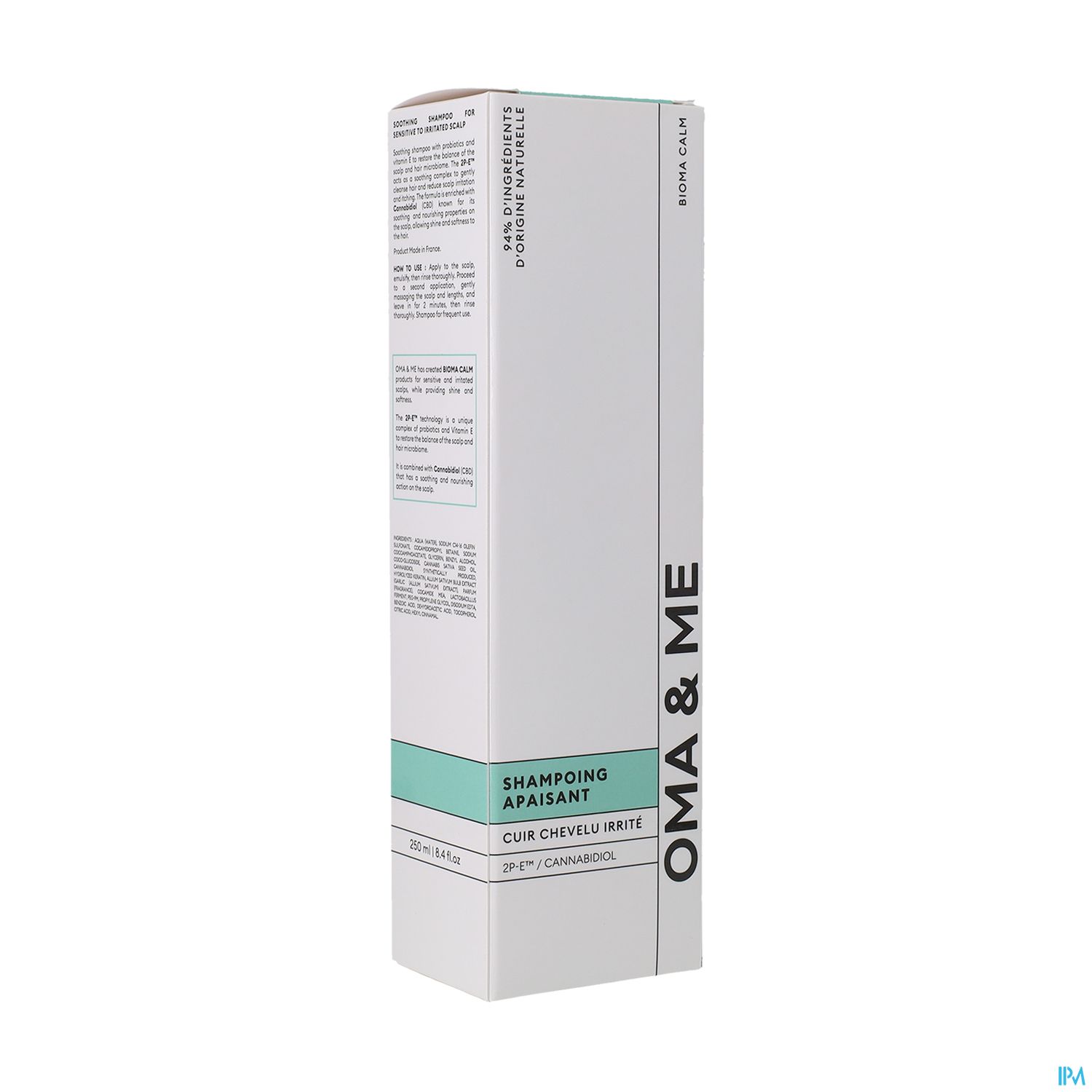 OMA&ME SH APAISANT CBD 250ML