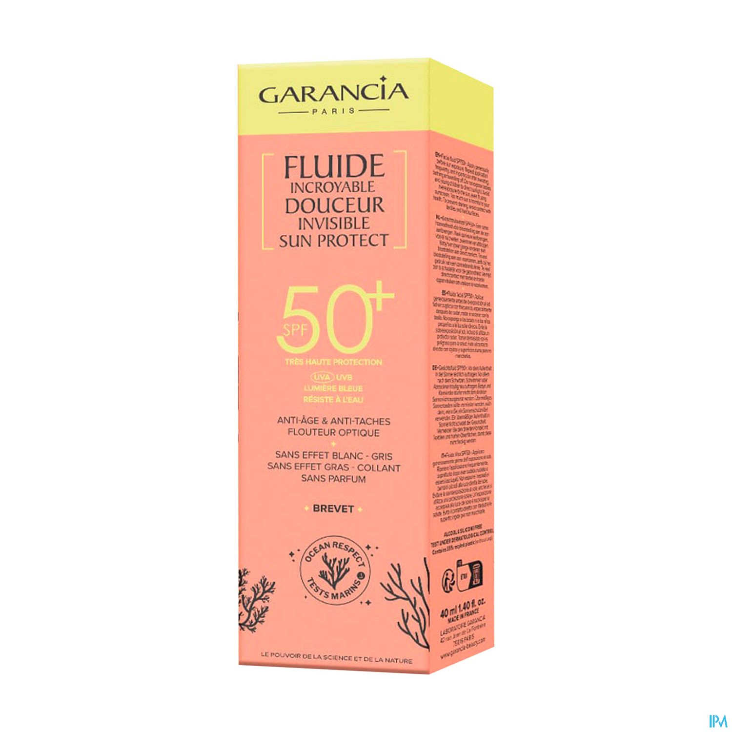 GARANCIA FLUIDE DOUC SPF50+ 40ML