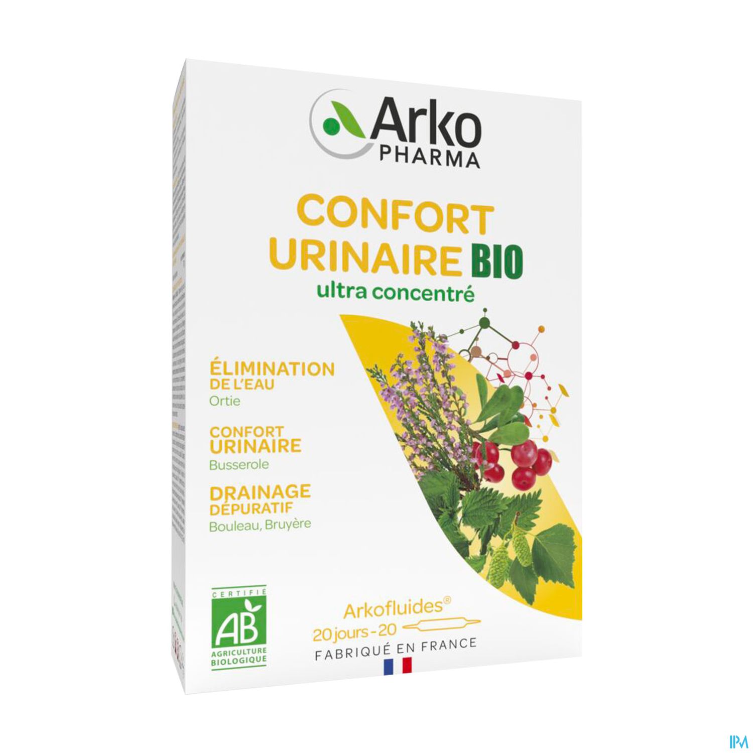 ARKOFL CONFORT URINAIRE BIO AMP 20