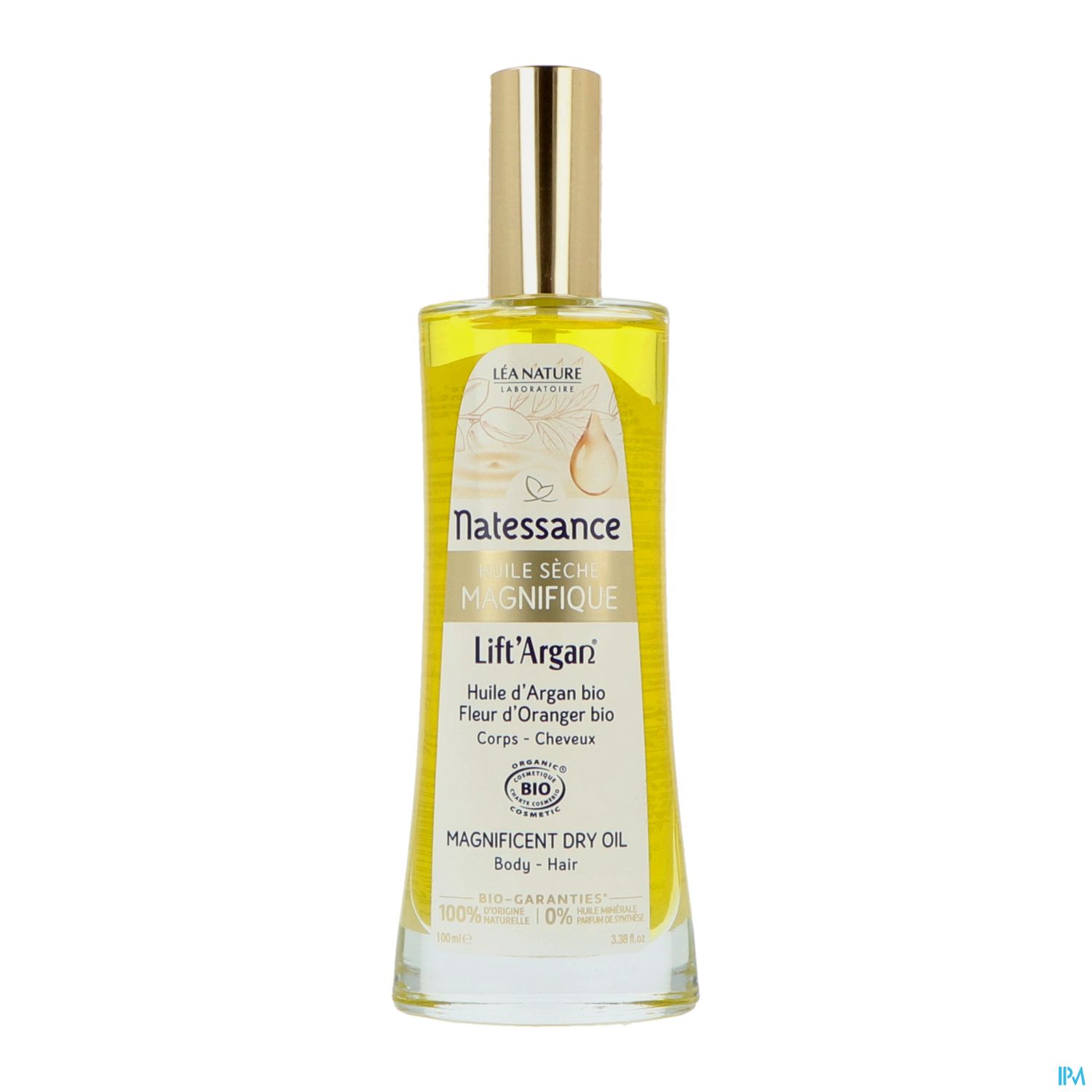 Natessance Bio Lift Argan Huile Seche Magnifique 100ml