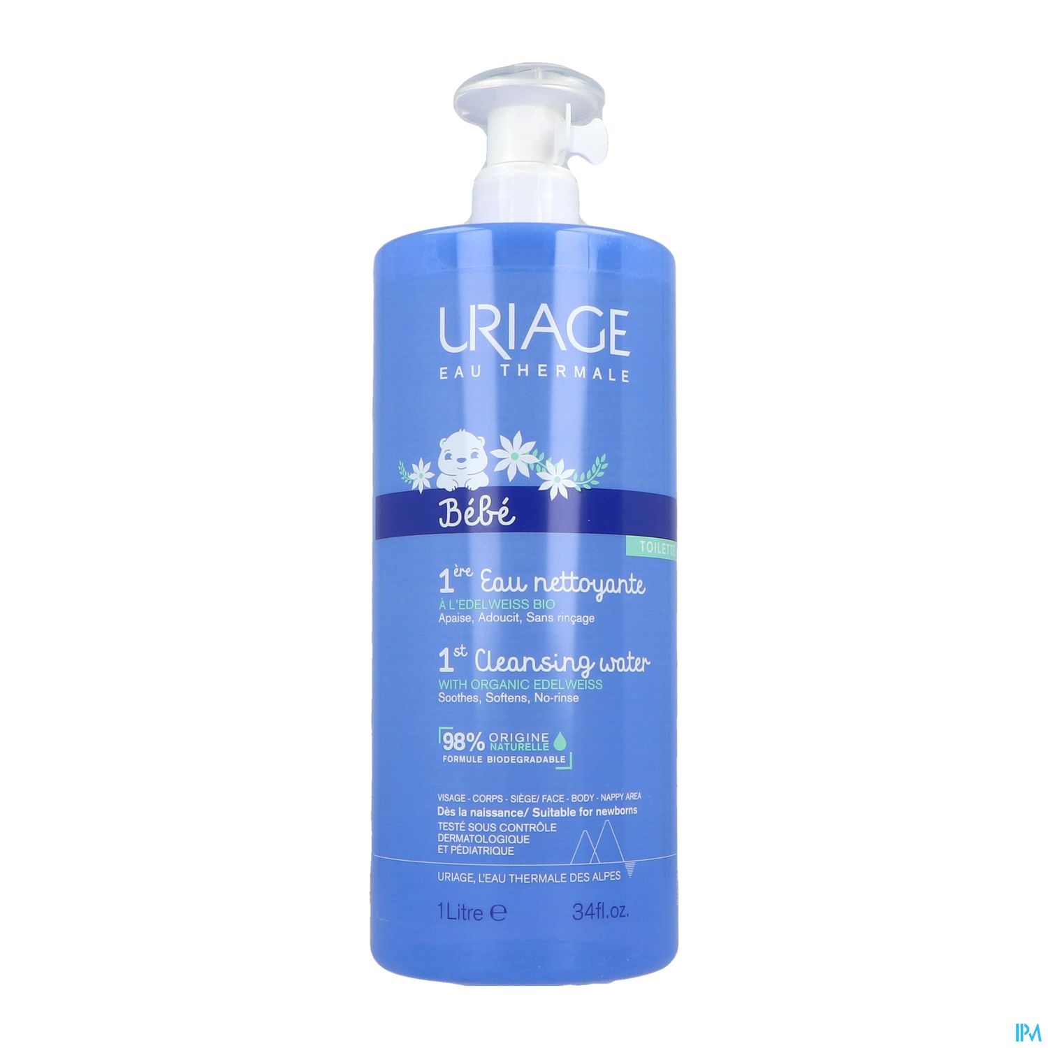 URIAGE BEBE 1ERE EAU NETTOY 1L