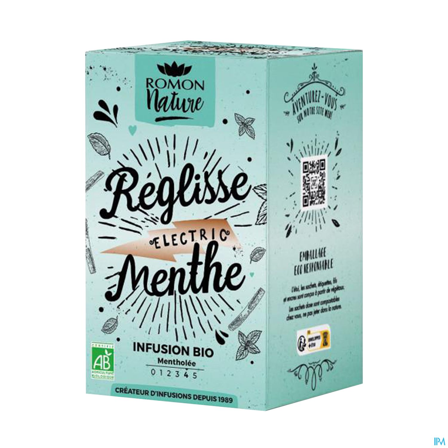 Romon Nature Tisane Plaisir Reglisse Menthe Bio Infusette 1g8 16