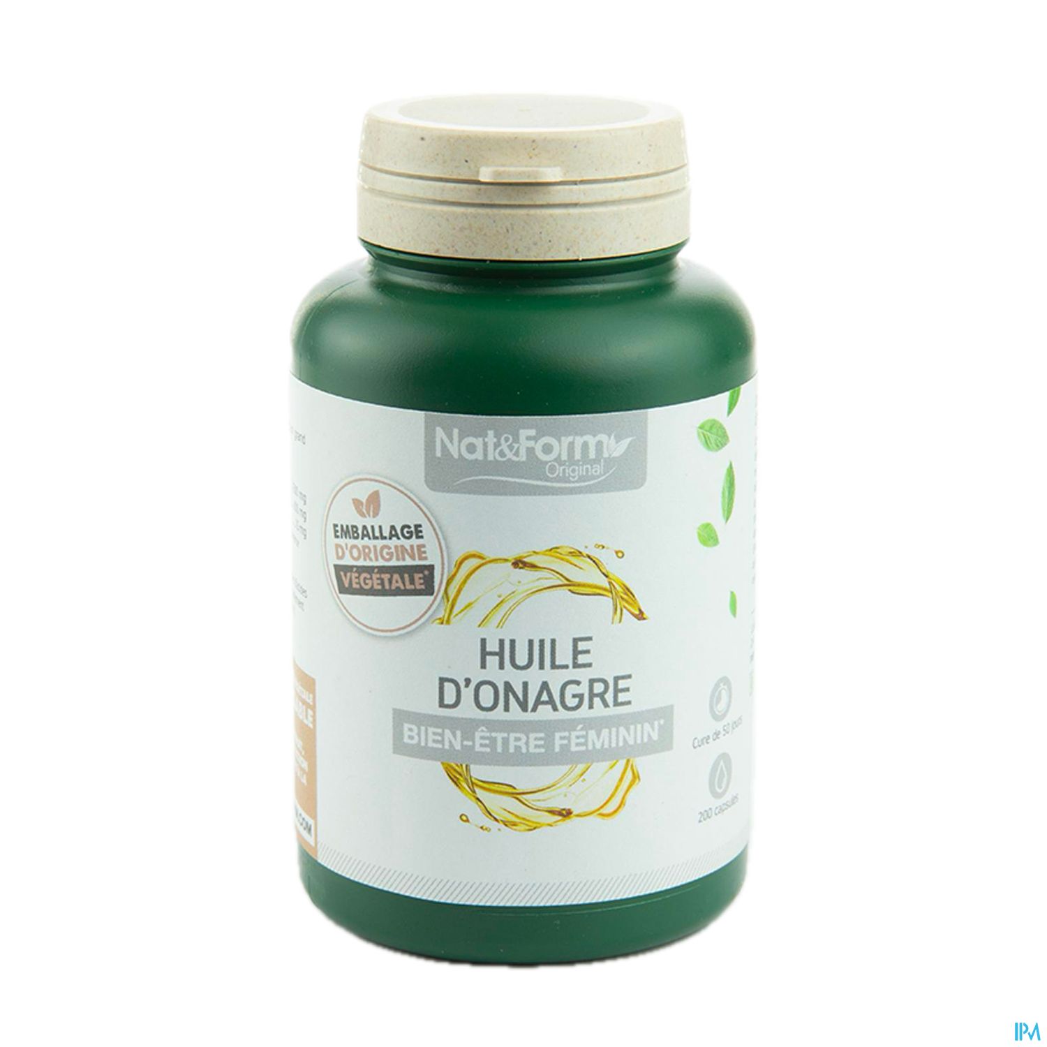 Nat Et Form Huile Onagre Capsule 200