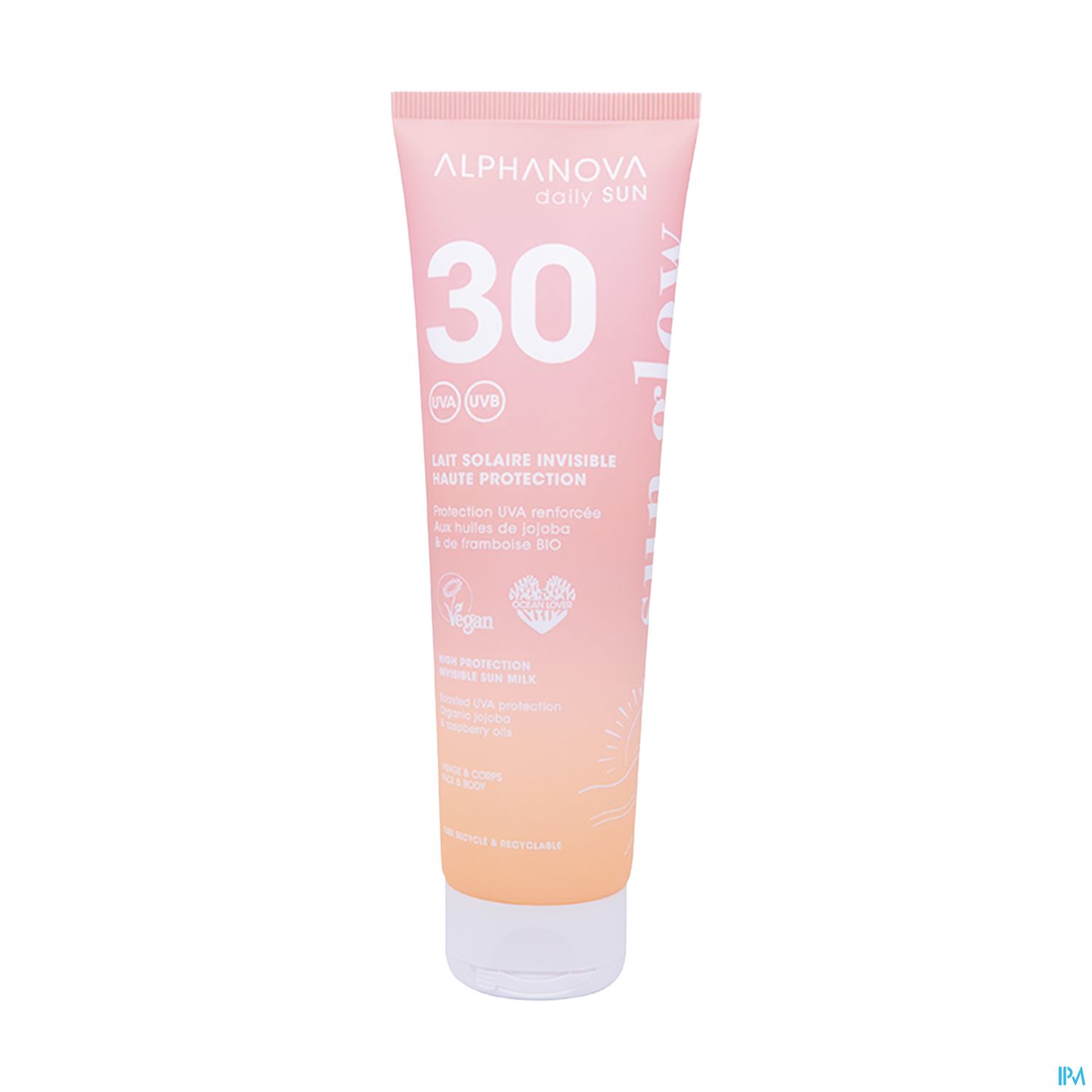 ALPHANOVA SUN GLOW LAIT SPF30 150