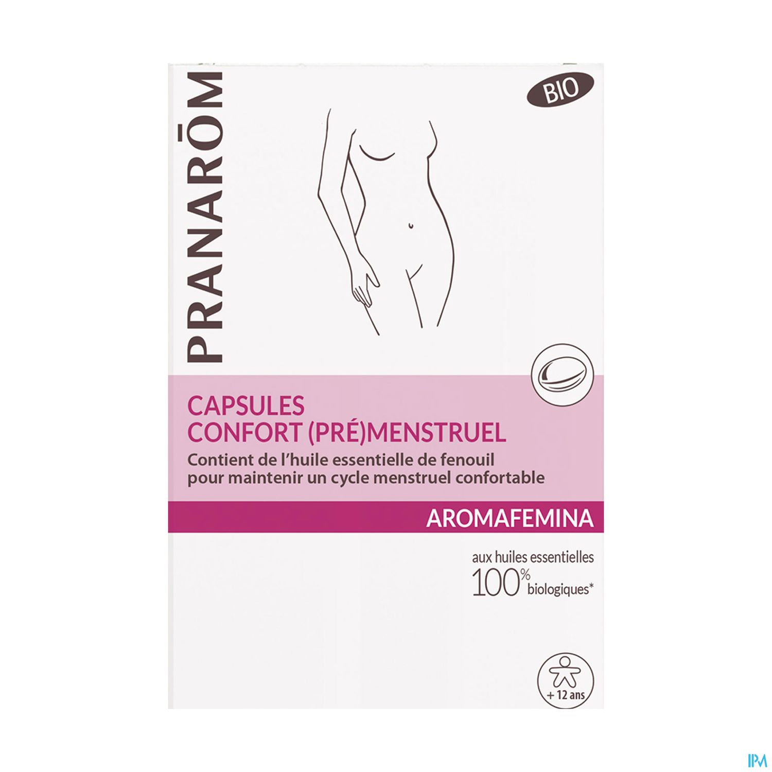 Pranarom Aromafemina Confort Premenstruel Bio Capsule 30