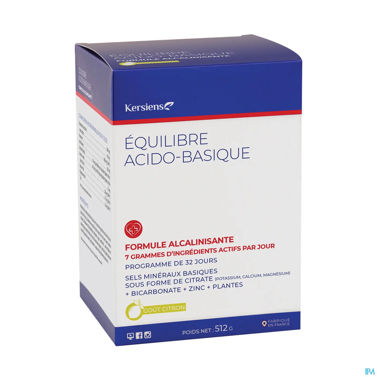 KERSIENS EQUIL ACID/BAS PDR512G
