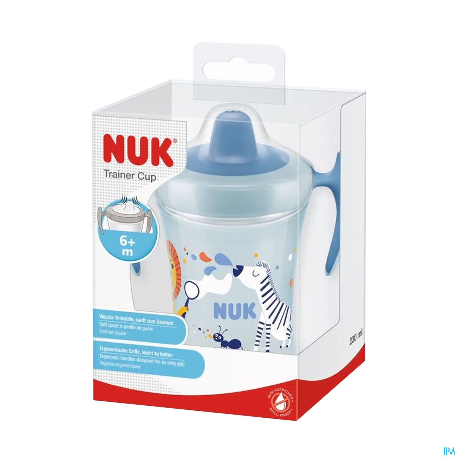 NUK TRAINER CUP TASSE MIXTE 6M+