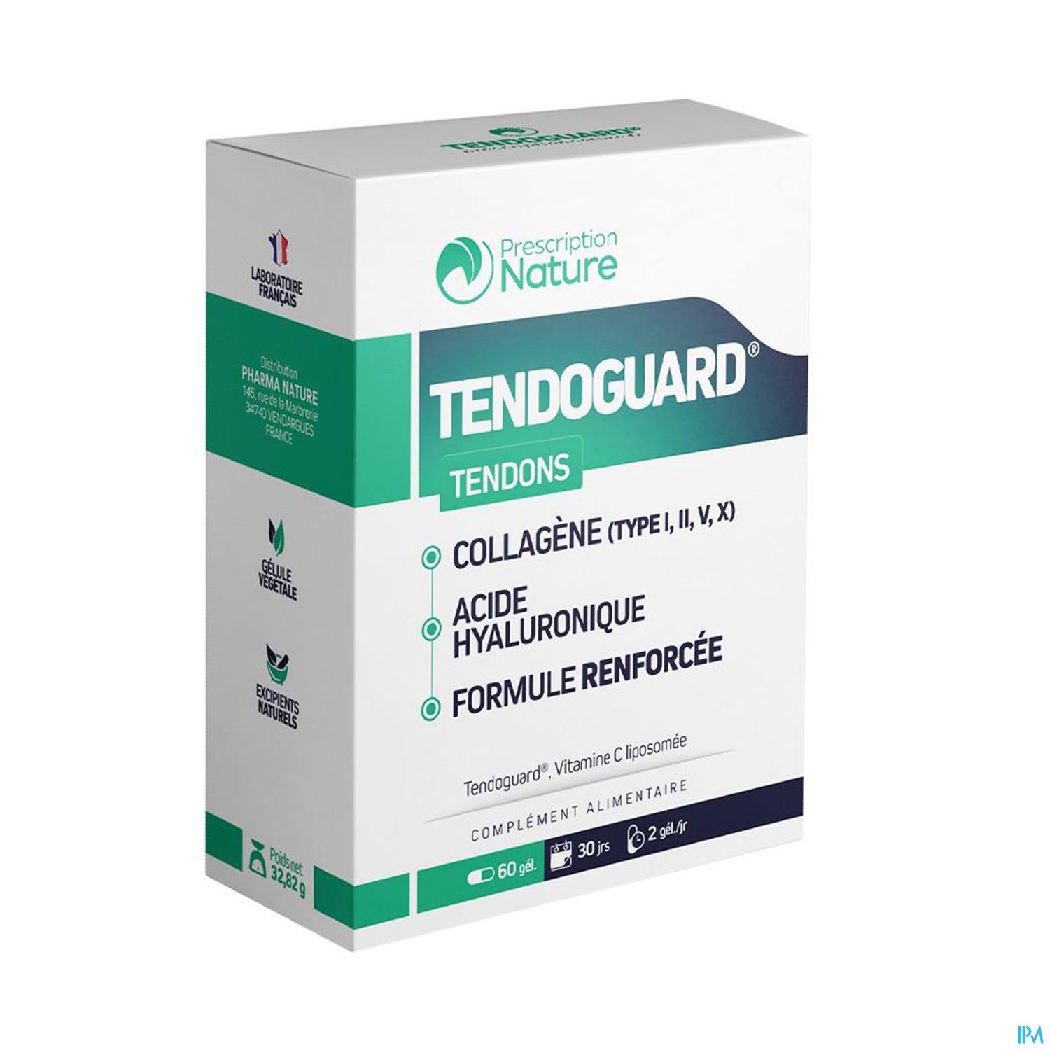 Prescription Nature Tendoguard Gelule 60