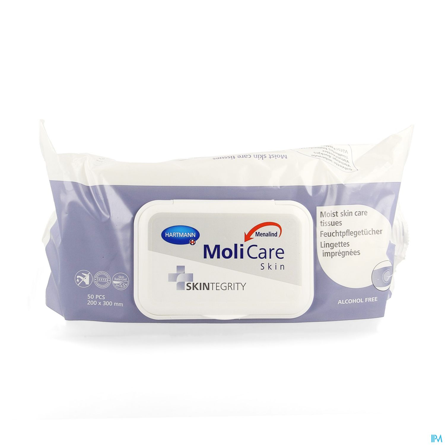 MOLICARE SKIN LINGETTE IMPREGNE 50