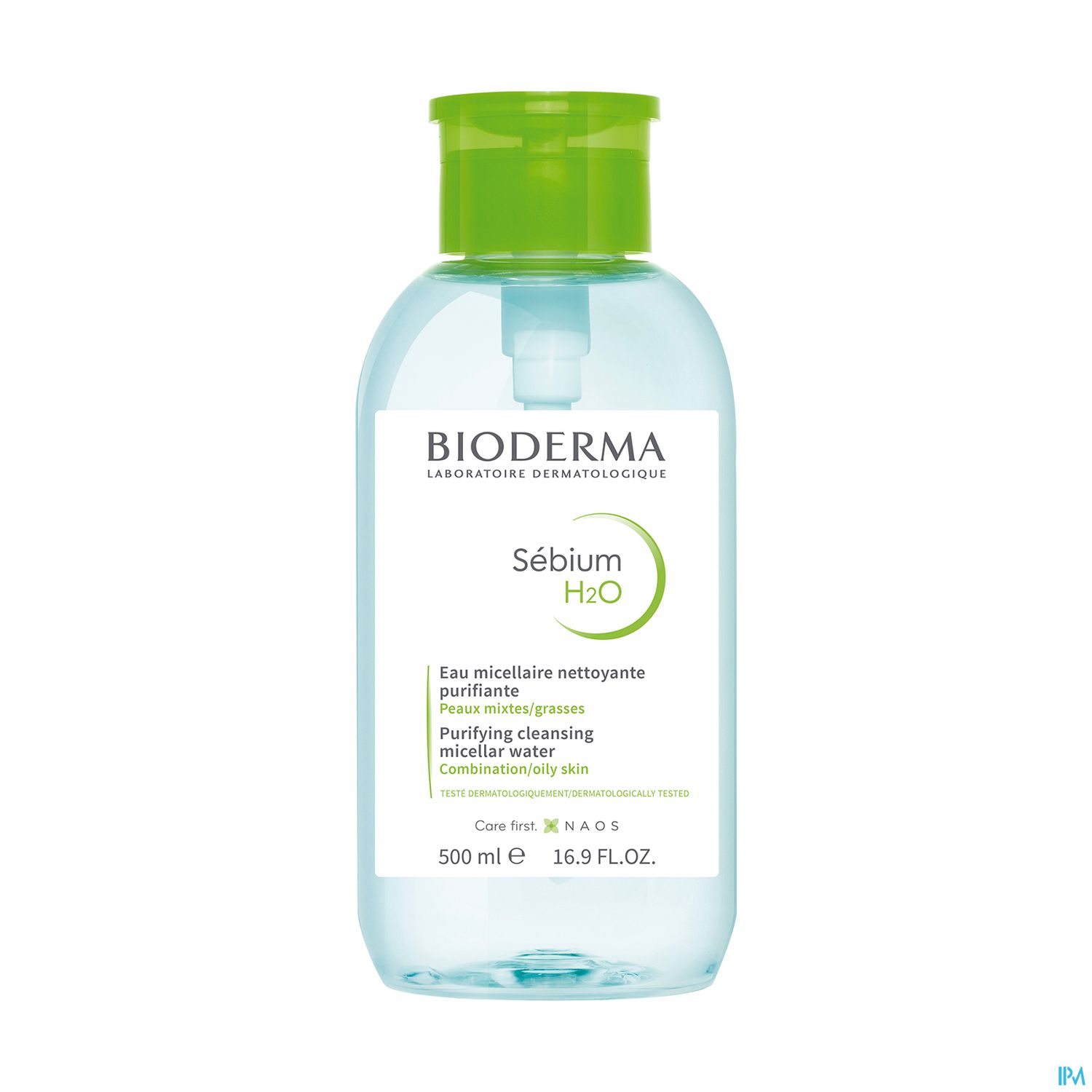 SEBIUM H2O SOL NETT PG+POMP 500ML