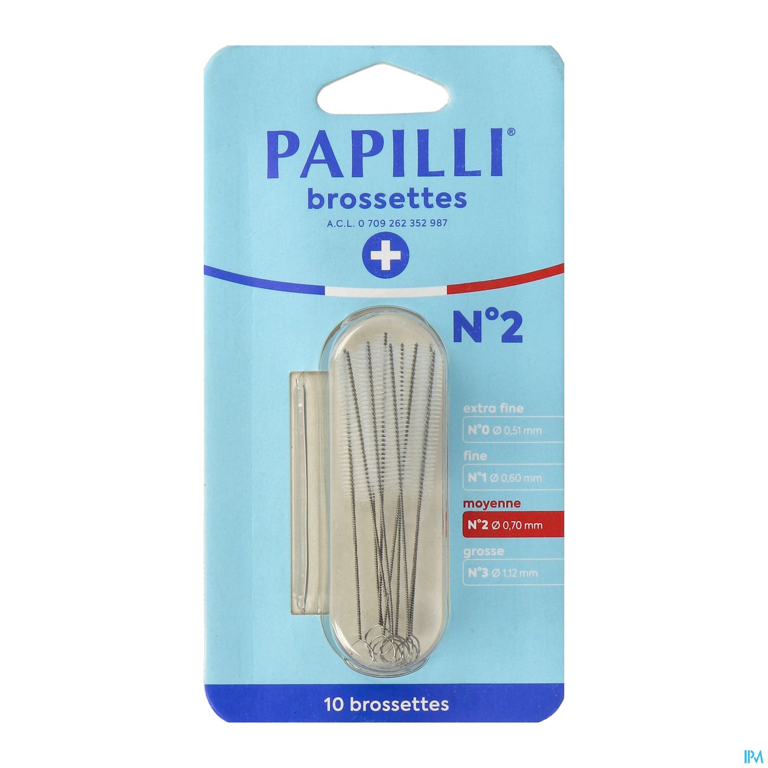 Papilli Brossette Interdentaire 2 Moyenne 10