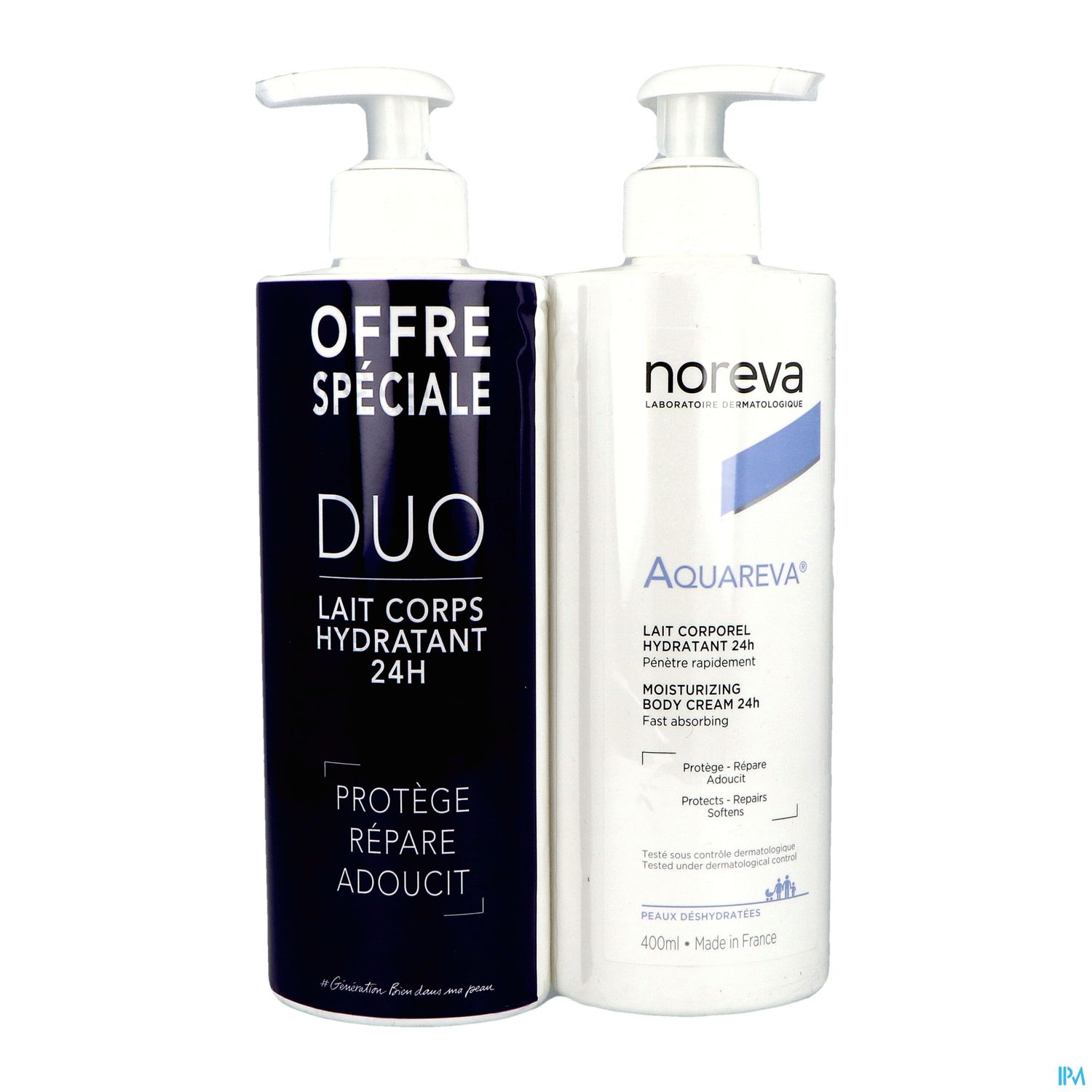 AQUAREVA LAIT CORP 400ML X2