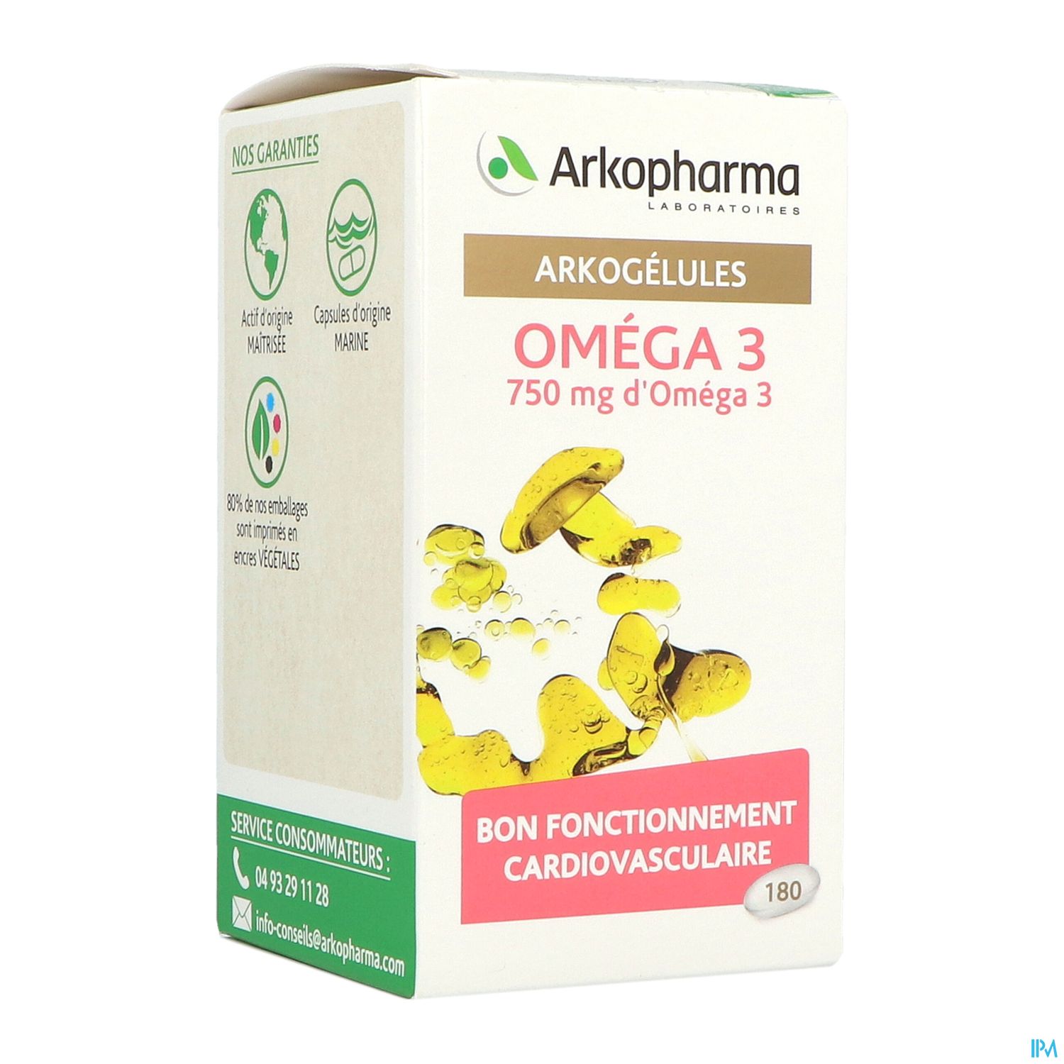 ARKOG OMEGA3 ORIG MAR CAPS 180
