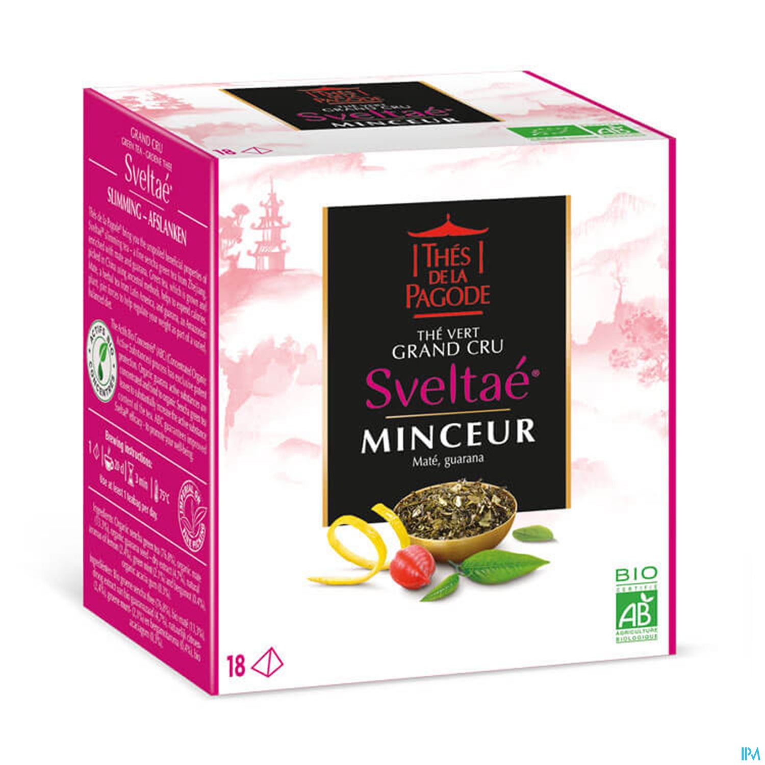 Thes De La Pagode The Sveltae Bio Minceur Infusette 18