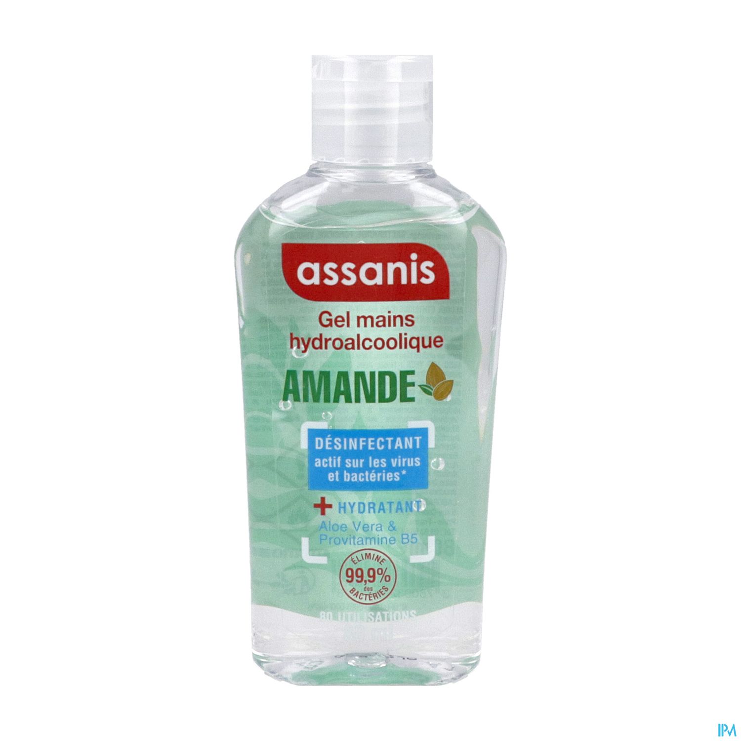 Assanis Gel Hydroalcoolique Amande 80ml