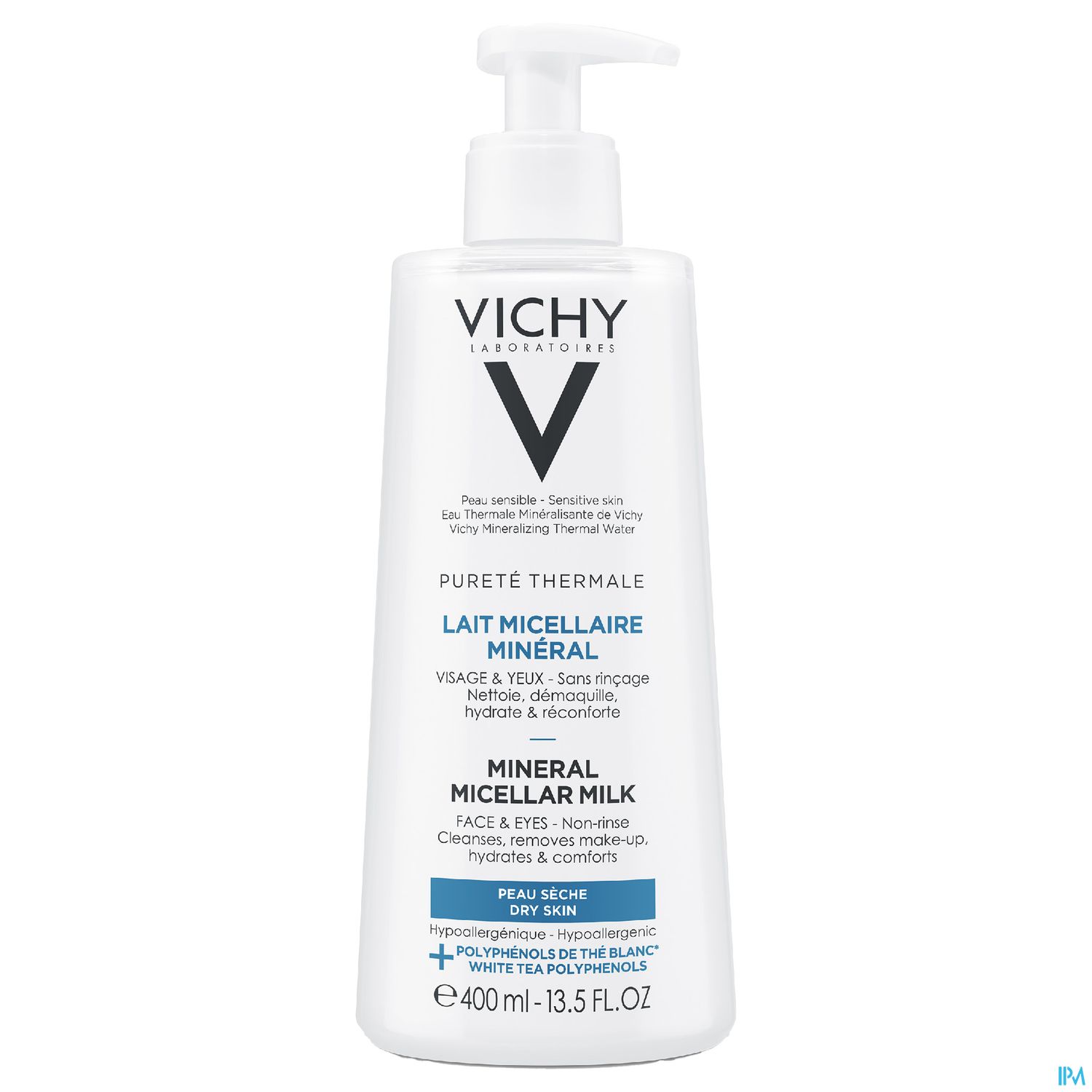 Vichy Pt Lait Micellaire Peau Seche 400ml