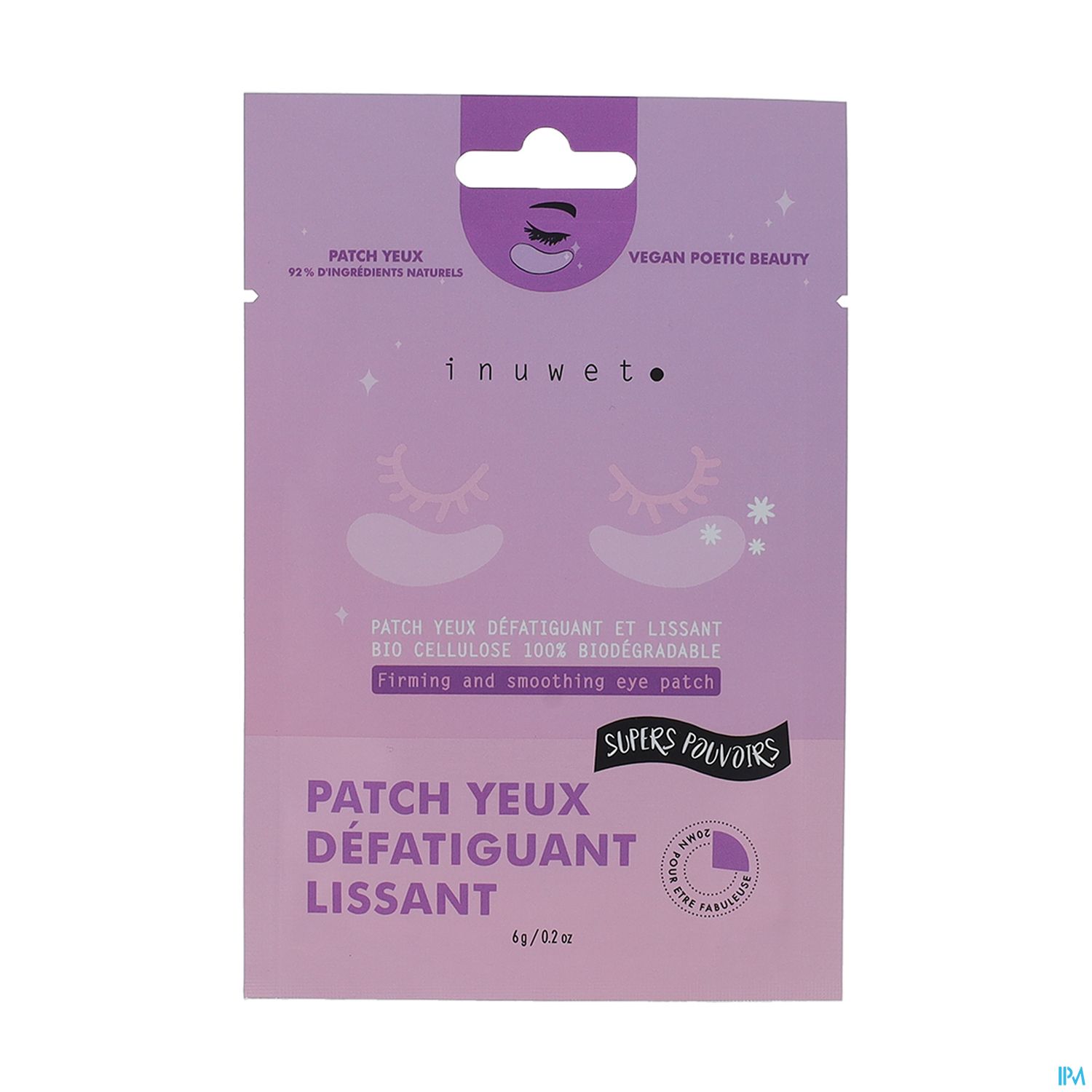 INUWET PATCH YEUX APAISANT 6G