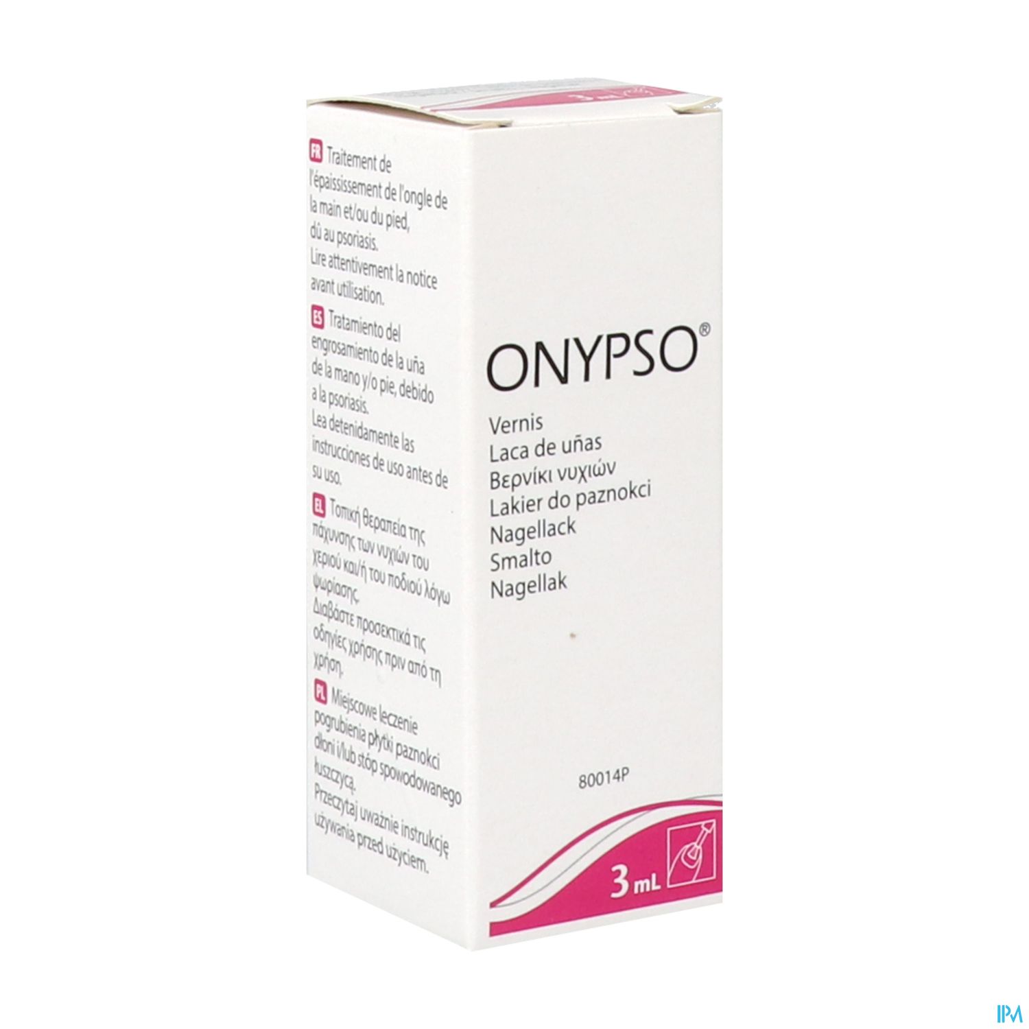 ONYPSO VERNIS ONGLE EPAISSIS 3ML