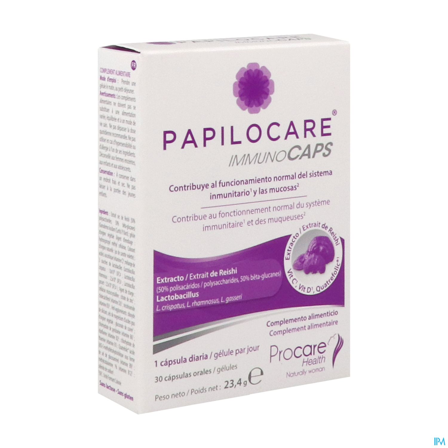 Papilocare Immunocaps Gelule 30