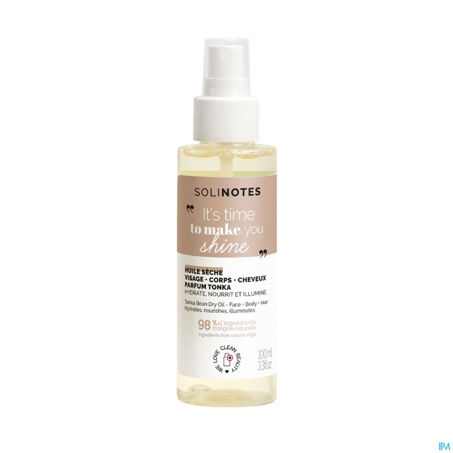 Solinotes Huile Seche Tonka 100ml