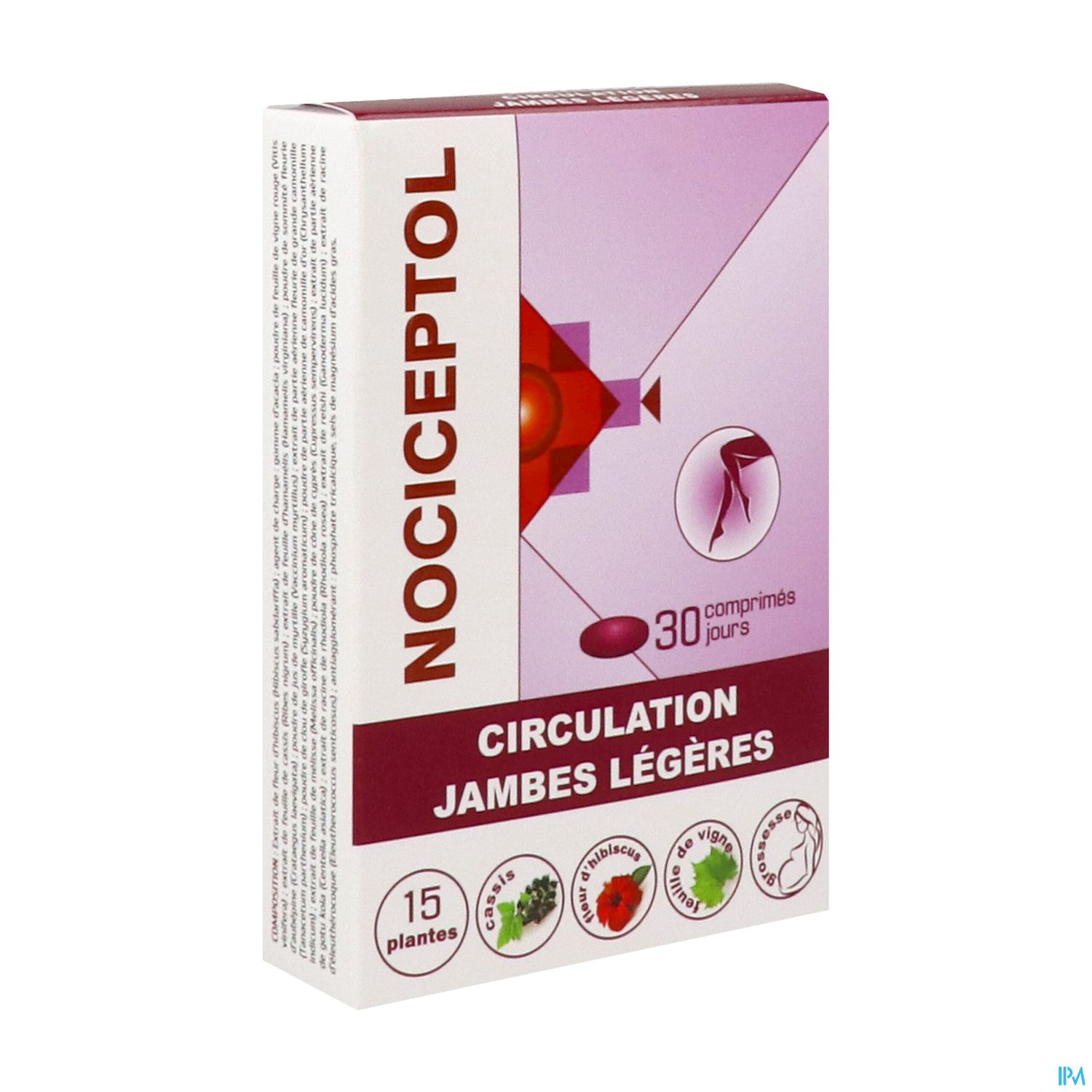 NOCICEPTOL CIRCUL JAMBE LEG CPR 30